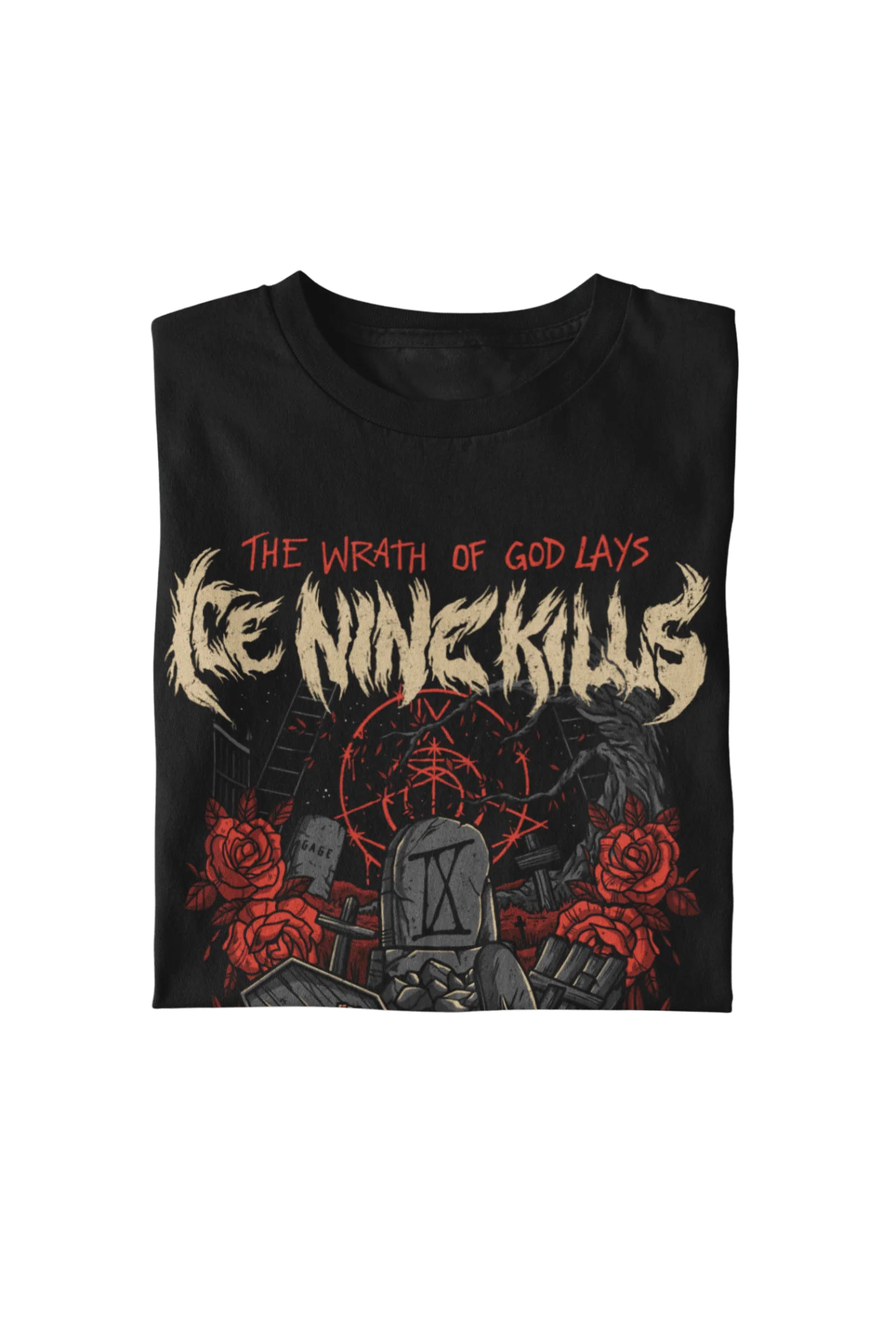 Ice Nine Kills - Beneath This Soil T-Shirt - Image 3