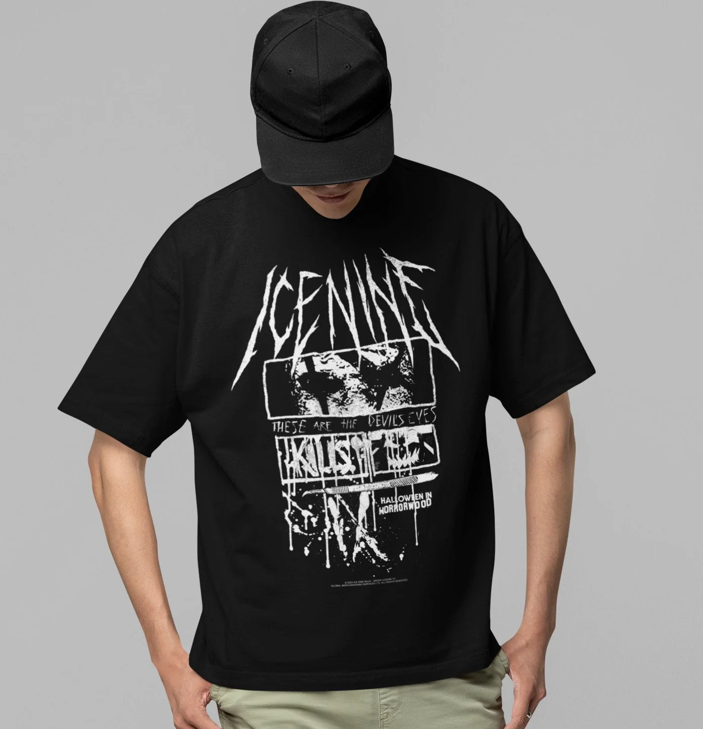 Ice Nine Kills - Devil's Eyes Jumbo Print T-Shirt - Image 2