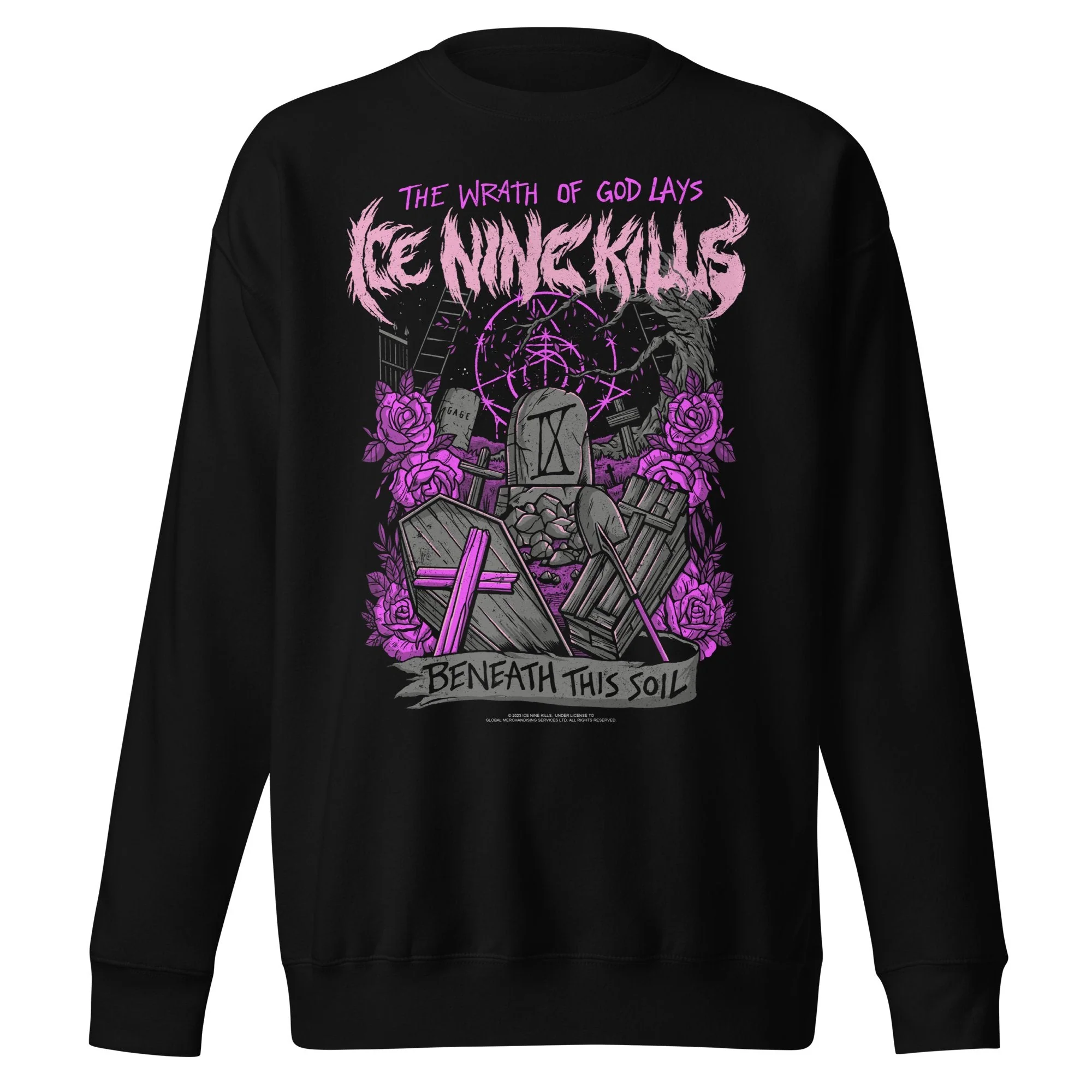 Ice Nine Kills - Purple Wrath Jumbo Print Sweatshirt