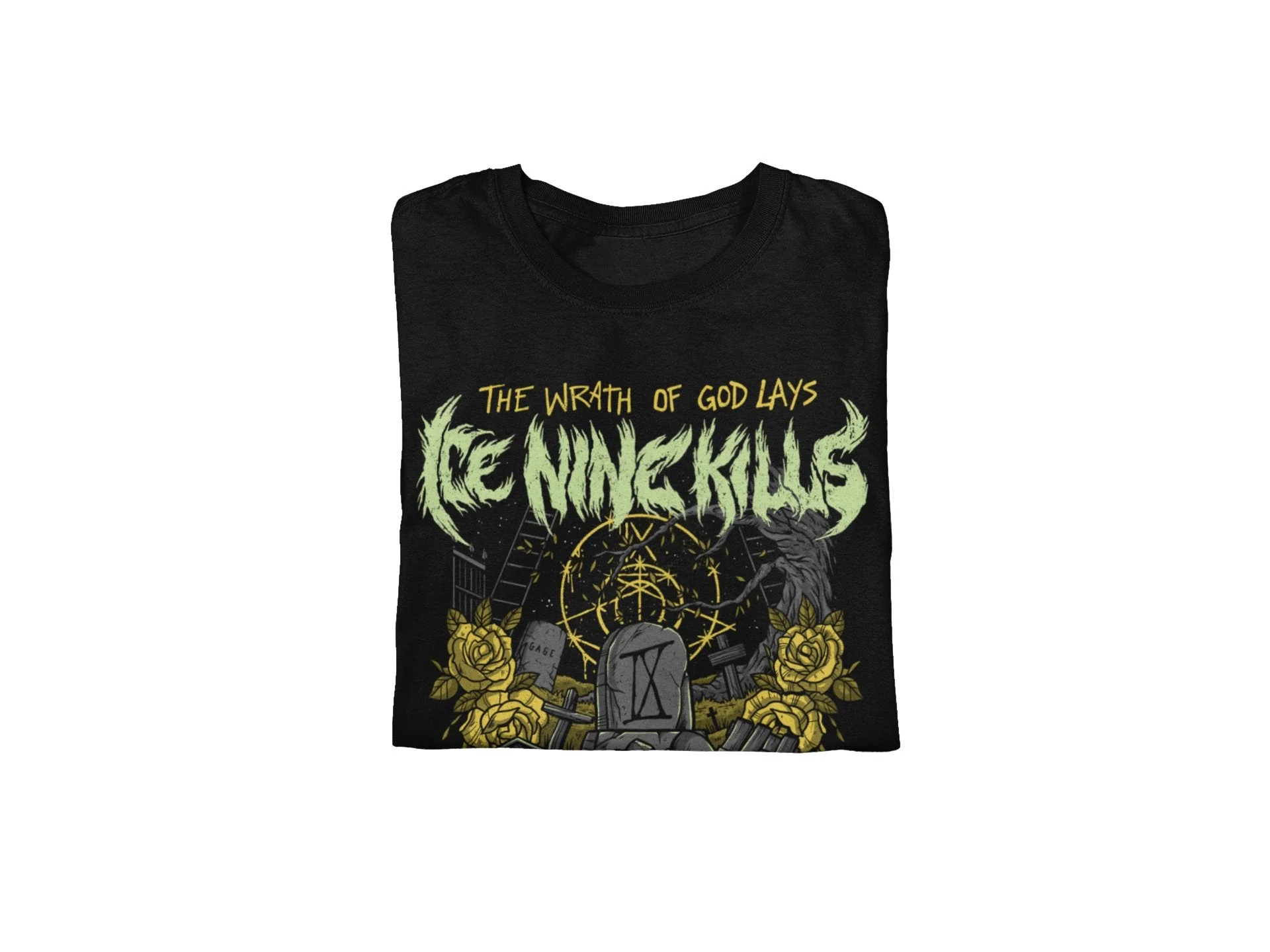 Ice Nine Kills - Yellow Wrath T-Shirt - Image 2