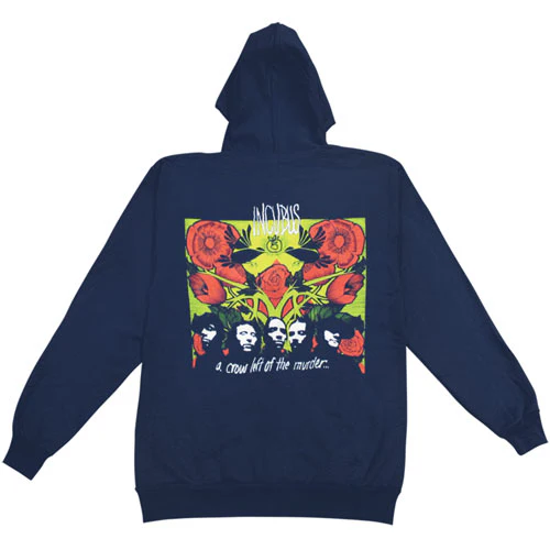 Left Of The Murder (Back Print Only) Zippered Hooded Sweatshirt - Image 2