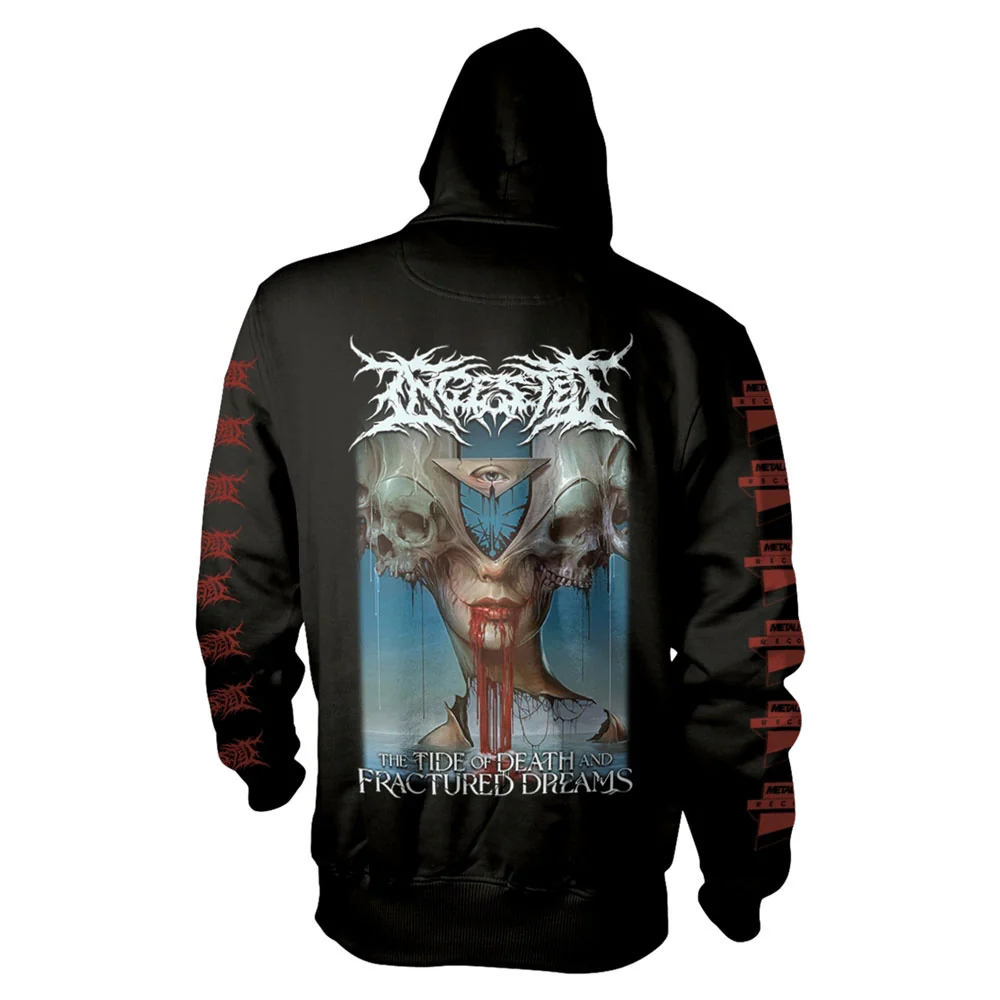 The Tide Of Death And Fractured Dreams Hooded Sweatshirt - Image 2