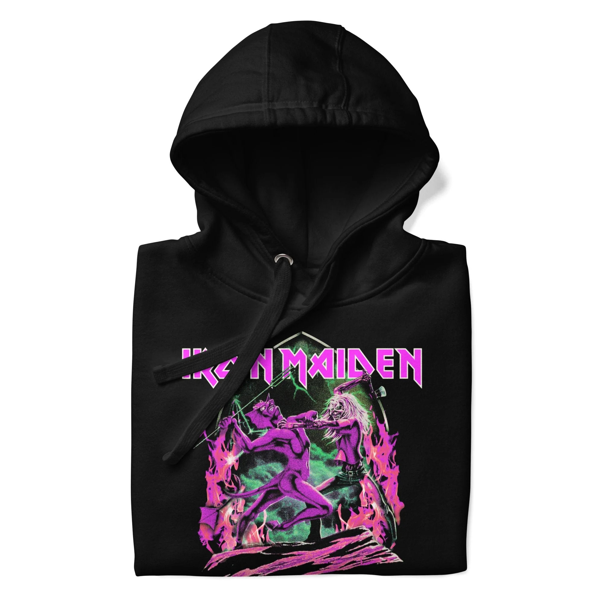 Iron Maiden - Devil's Fight Classic Hoodie - Image 2