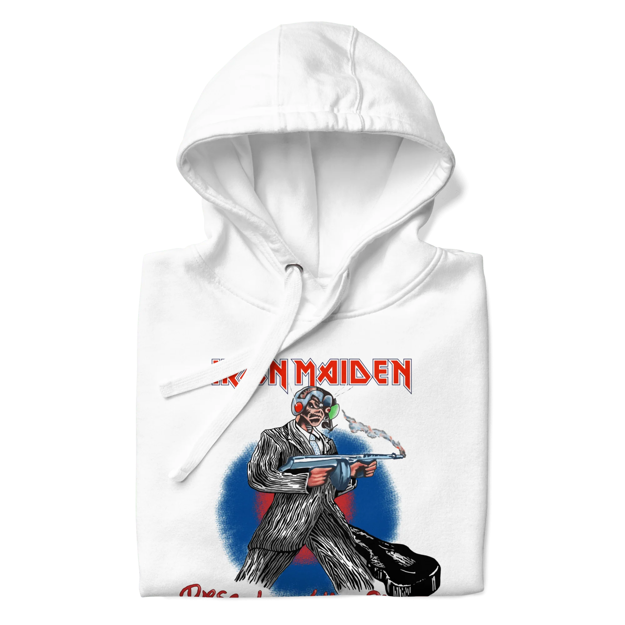 Iron Maiden - Dressed to Kill Chicago Hoodie - Image 2