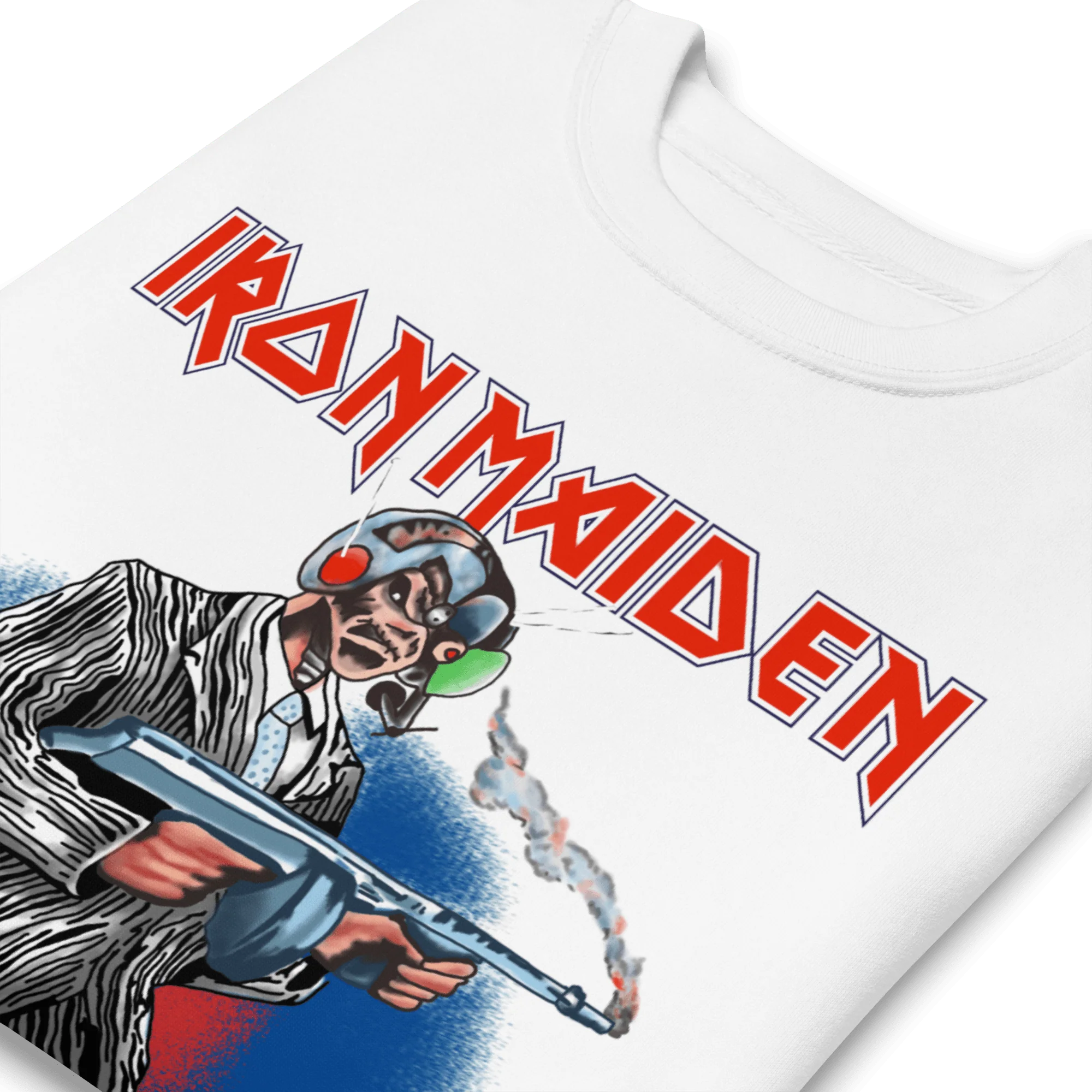 Iron Maiden - Dressed to Kill Chicago Sweatshirt - Image 3