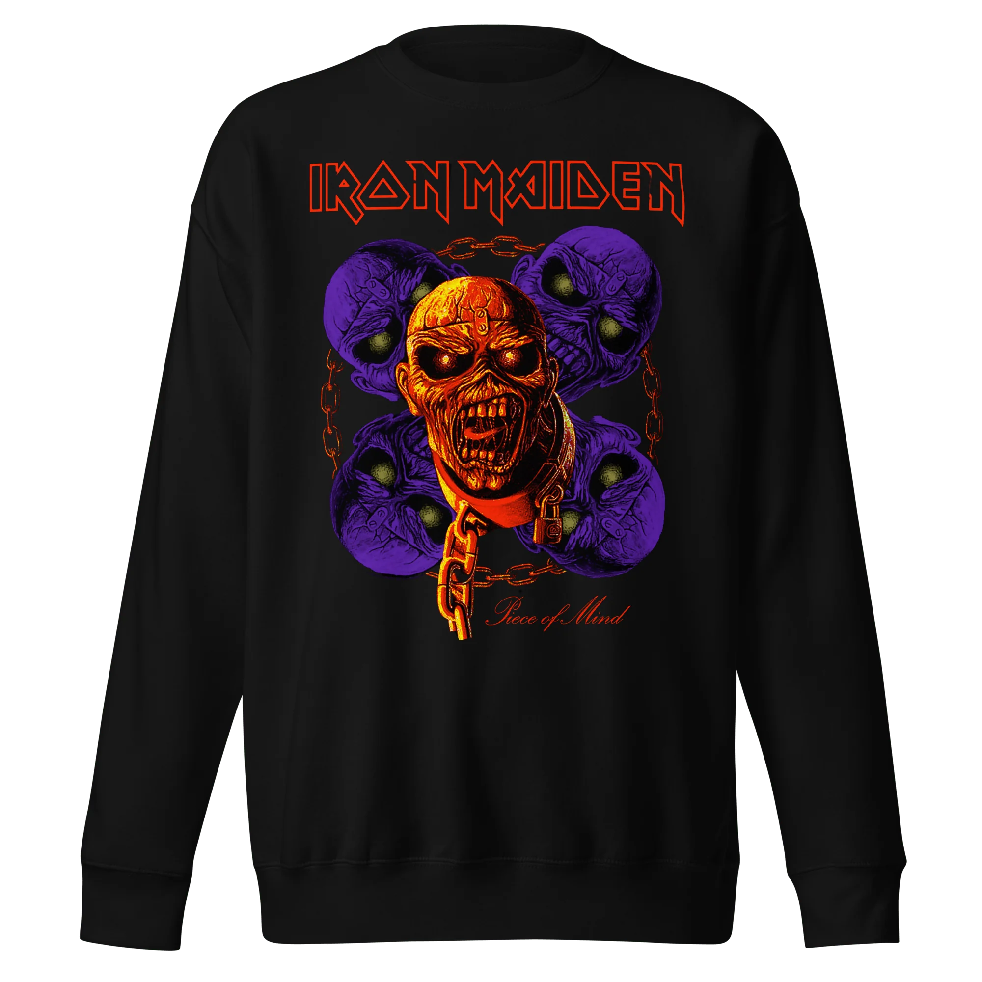 Iron Maiden - Five Heads are Better Sweatshirt - Image 2