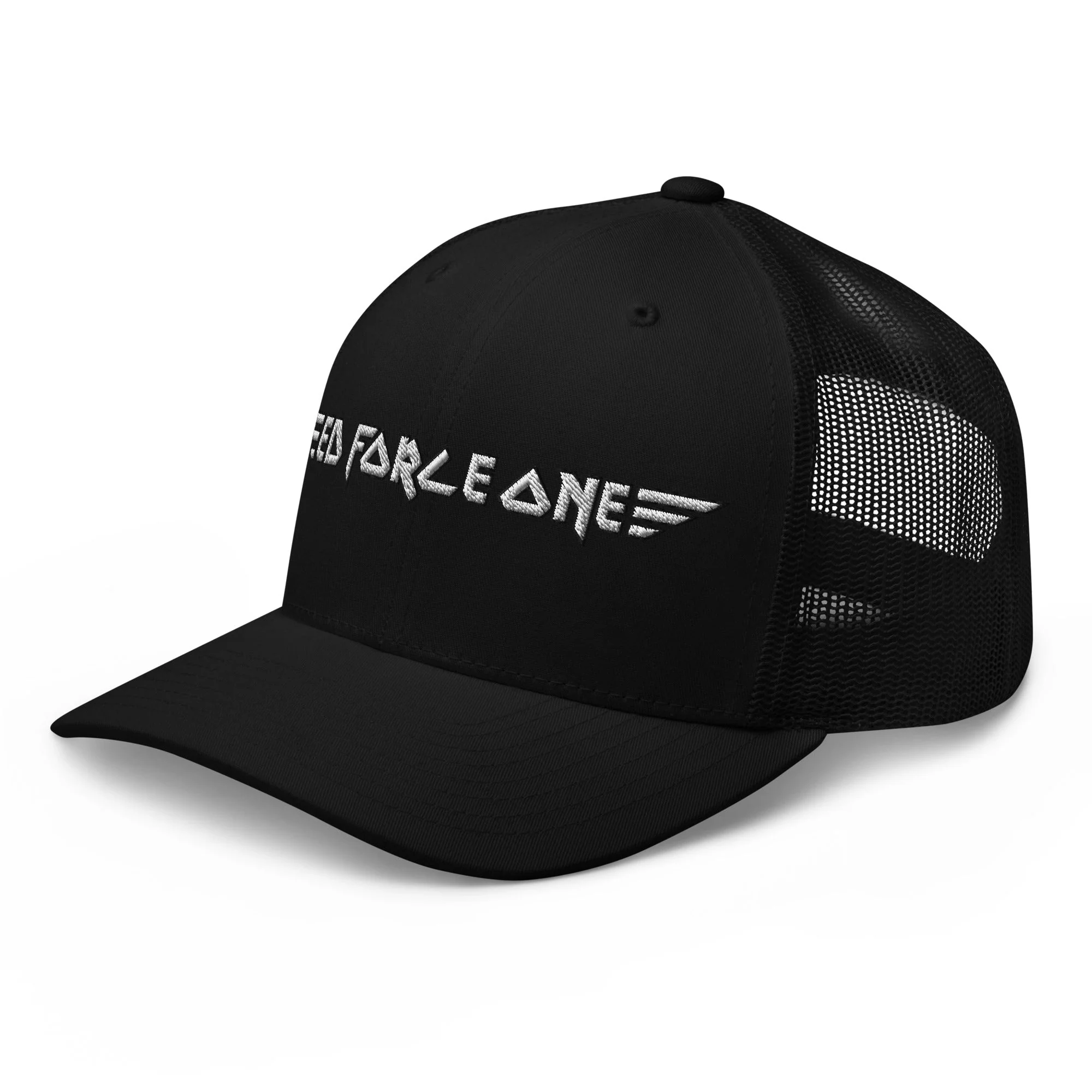 Iron Maiden - HD Embroidered Ed Force One Trucker Hat - Image 3