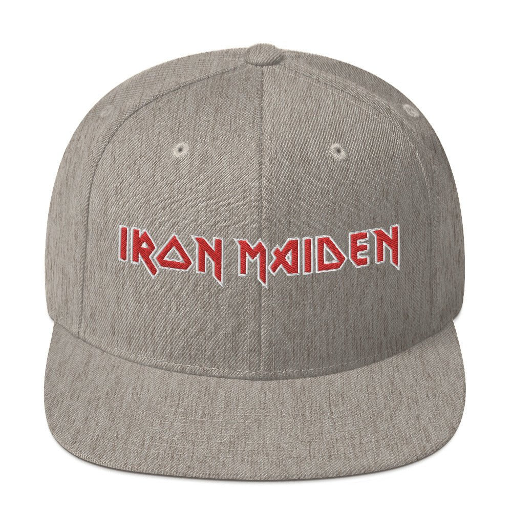 Iron Maiden - HD Embroidered Logo Snapback Hat