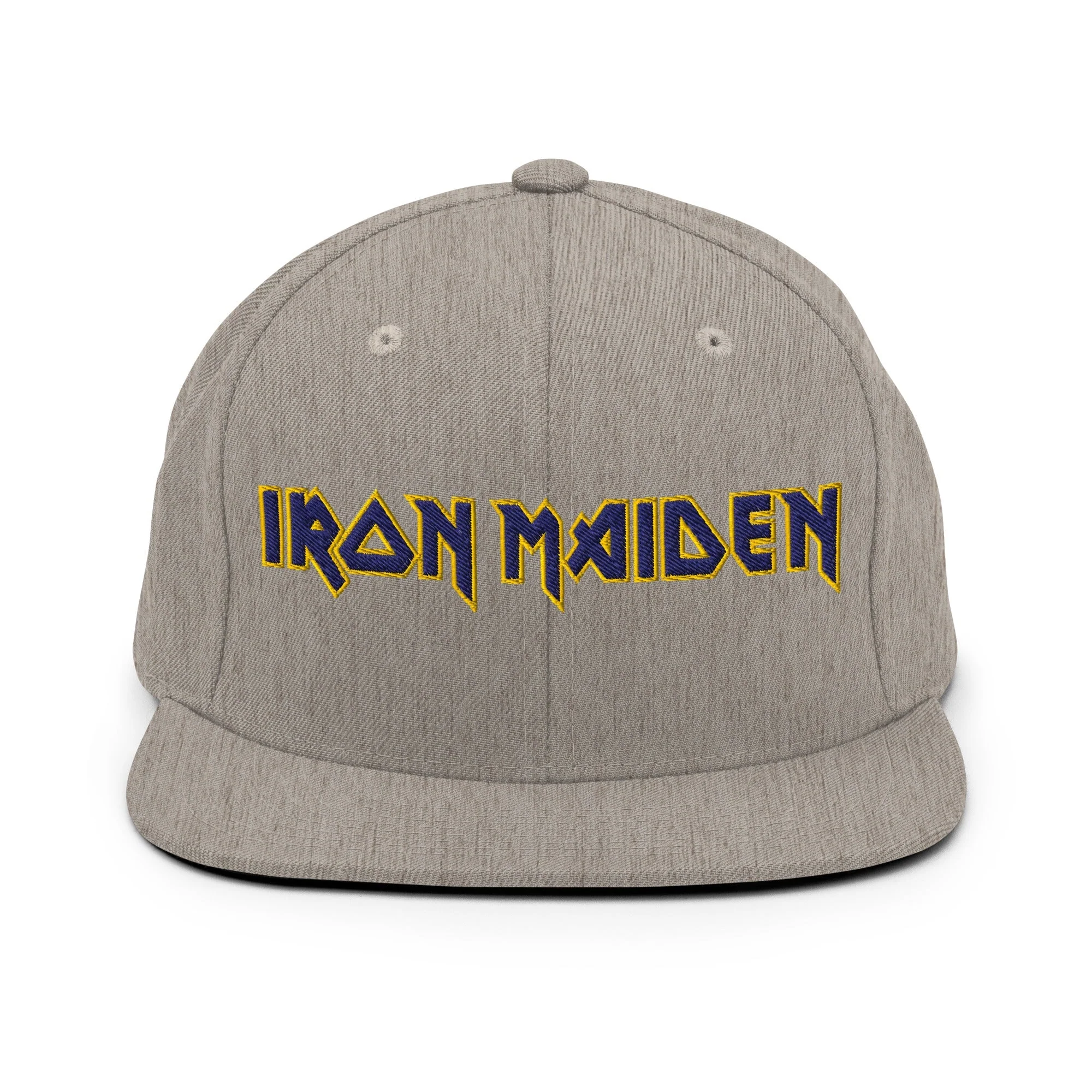 Iron Maiden - Roped Snapback HD Embroidered Hat - Image 2