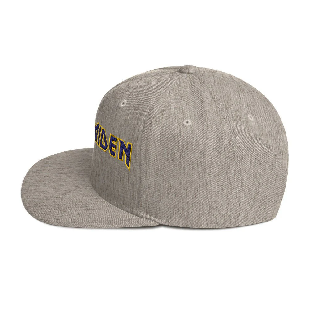 Iron Maiden - Roped Snapback HD Embroidered Hat - Image 4