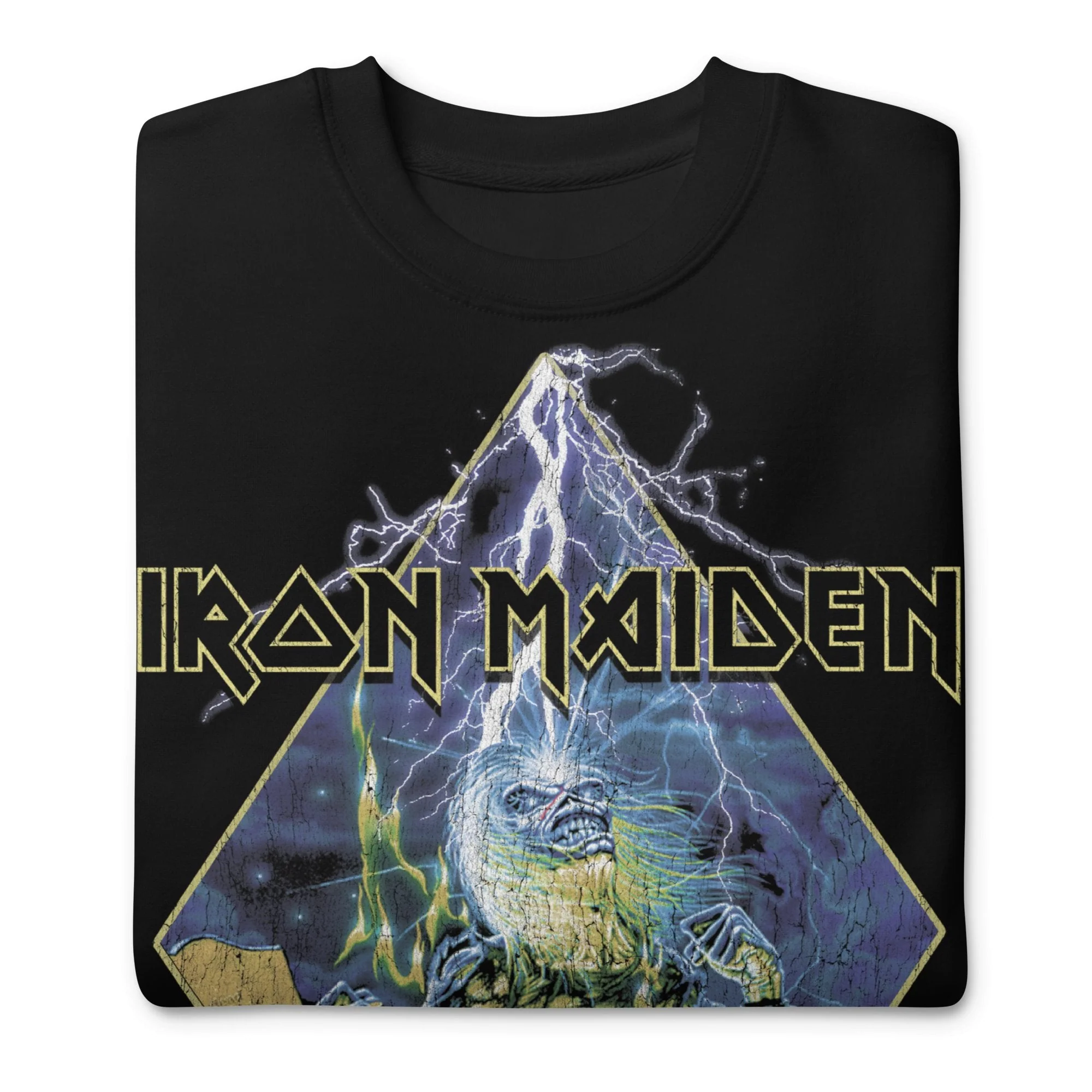 Iron Maiden - Lightning Jumbo Print Sweatshirt