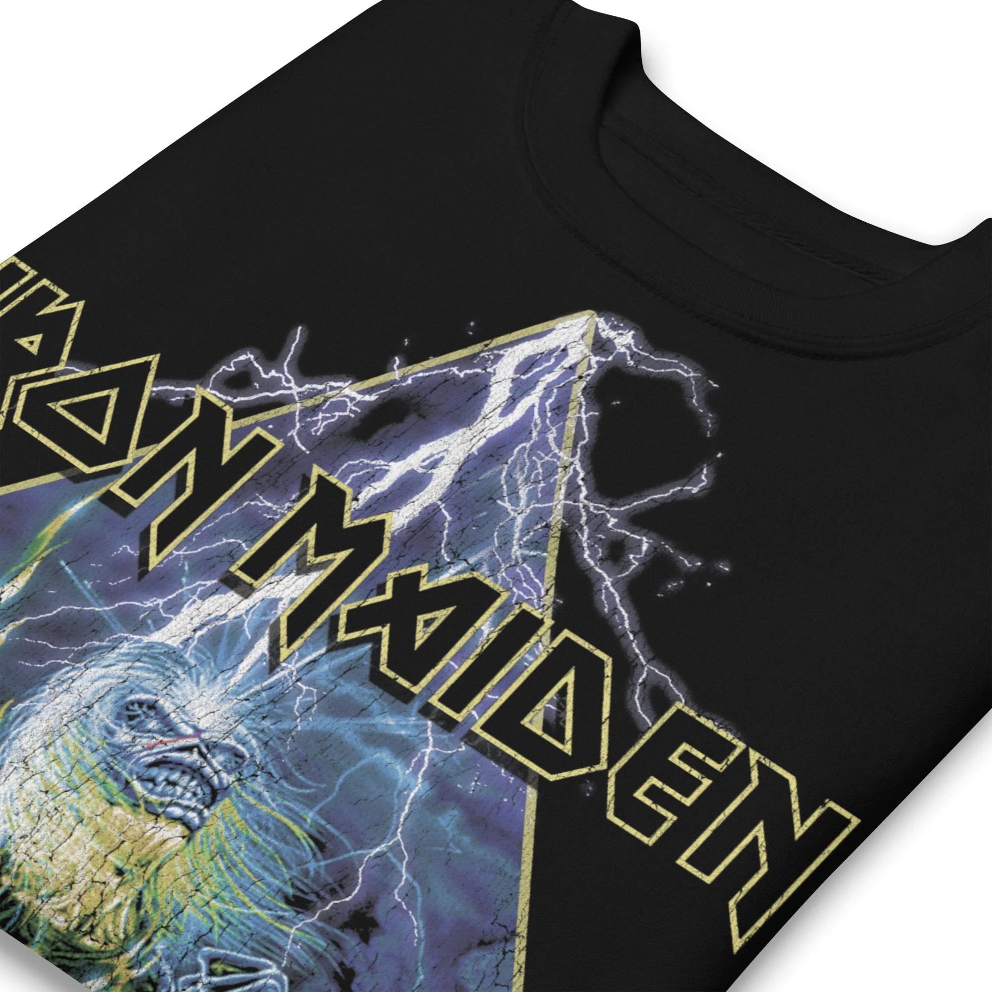Iron Maiden - Lightning Jumbo Print Sweatshirt - Image 2