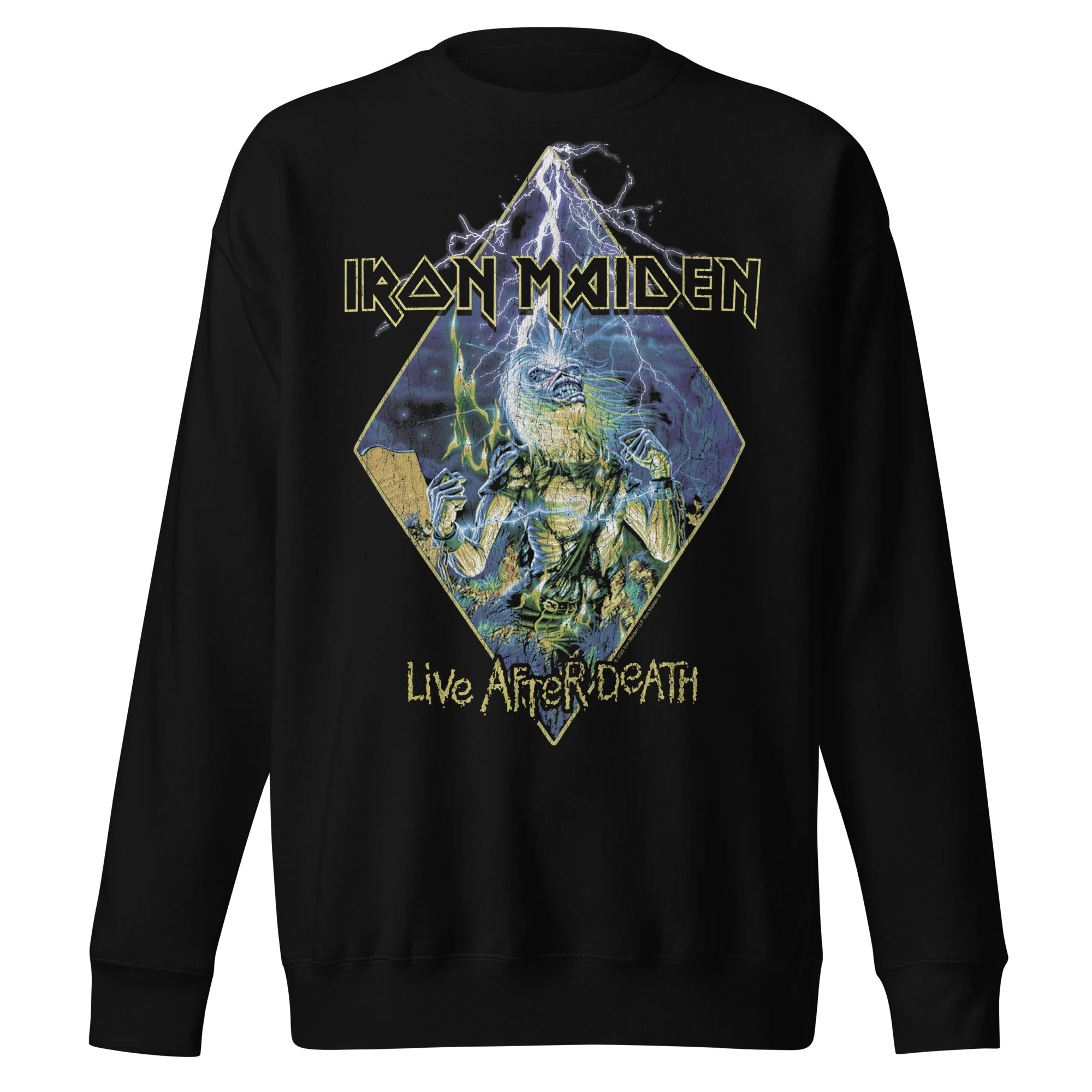 Iron Maiden - Lightning Jumbo Print Sweatshirt - Image 3