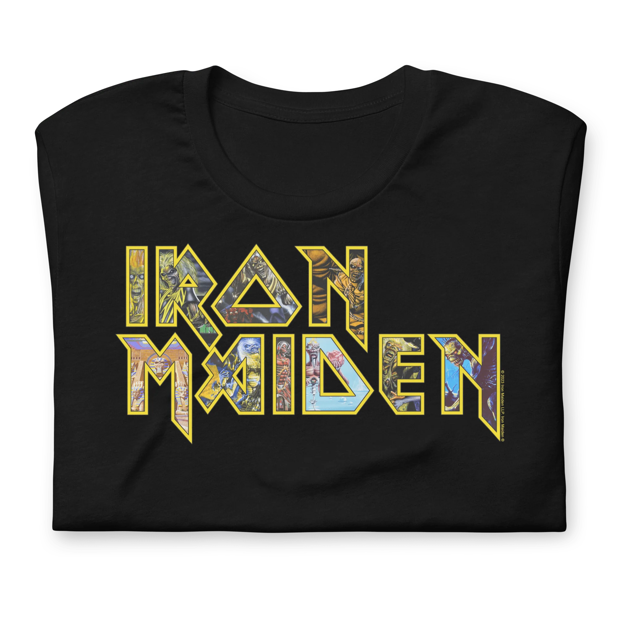 Iron Maiden - Logo Eddie Jumbo Print T-Shirt - Image 2