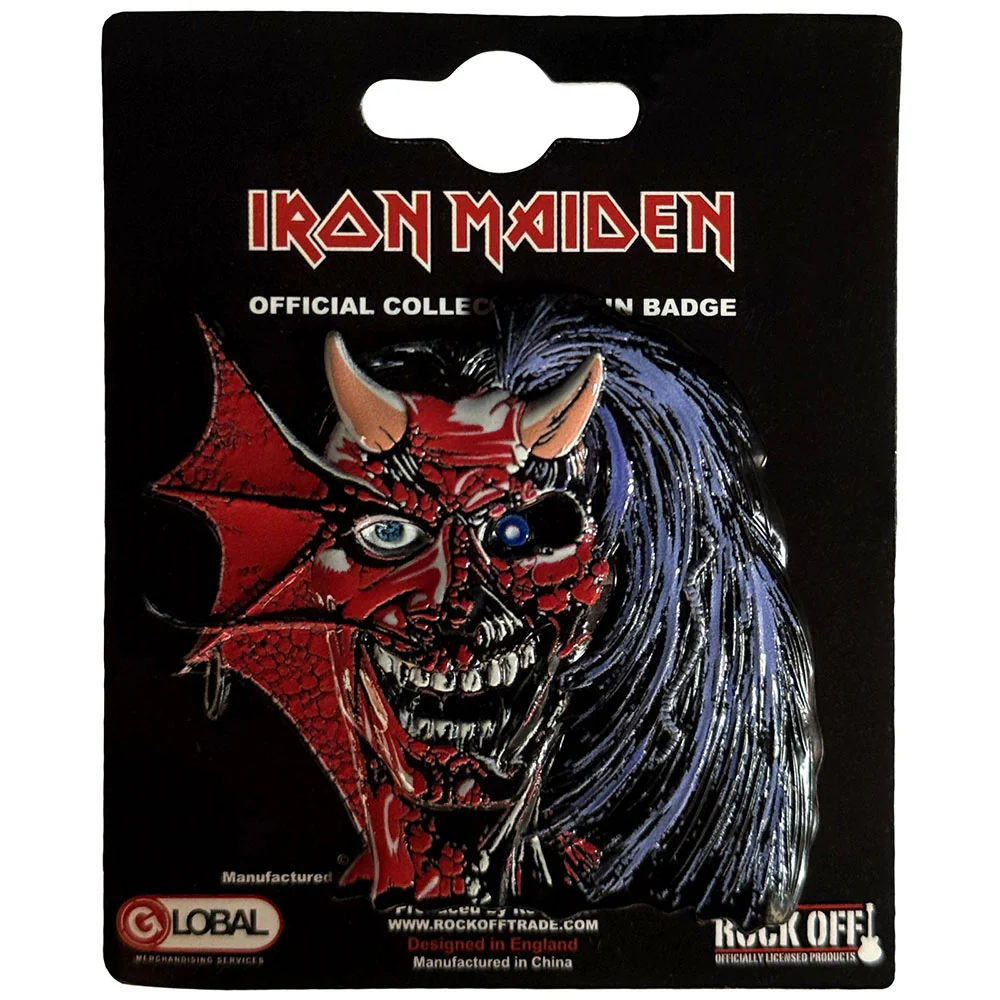 Purgatory Eddie Pewter Pin Badge