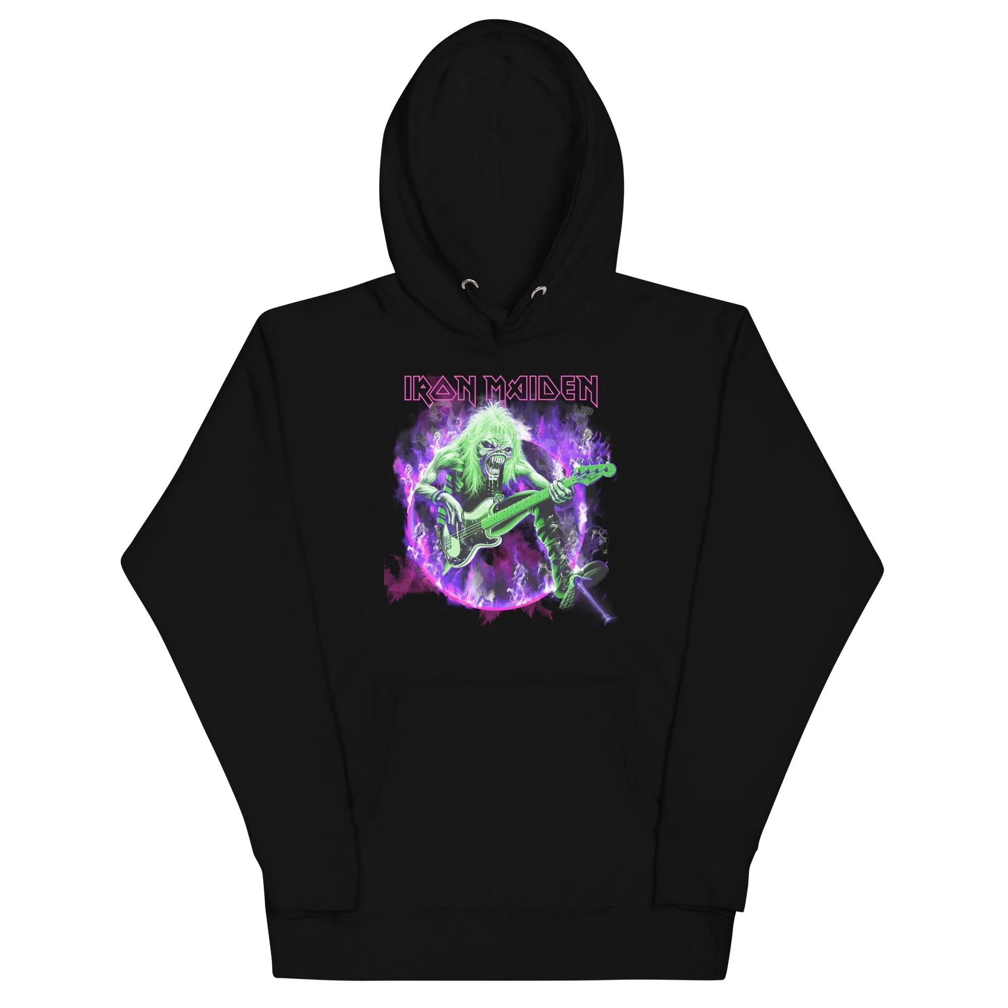 Iron Maiden - Purple Guitar Classic Hoodie
