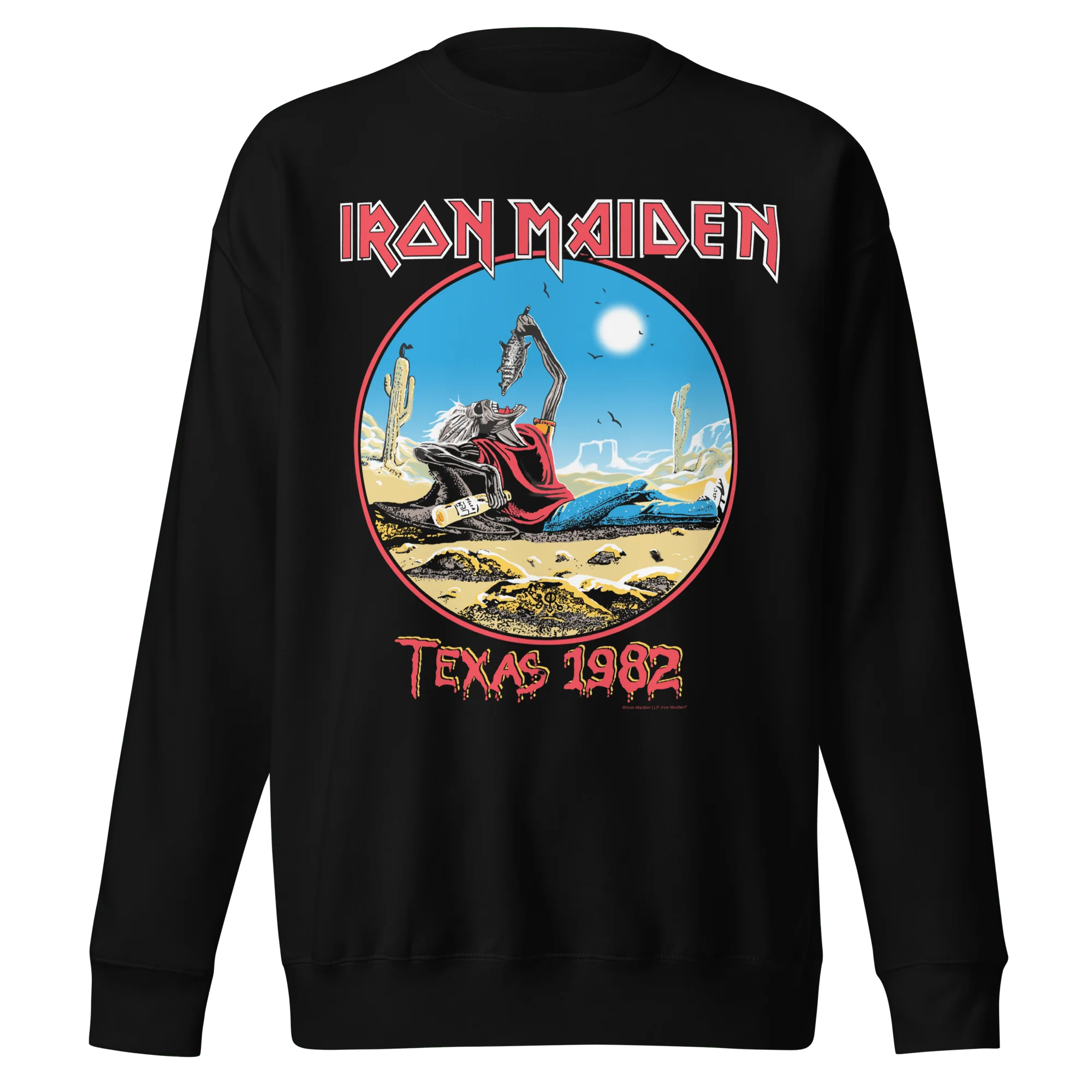 Iron Maiden - Texas 1982 Vintage Tour Sweatshirt