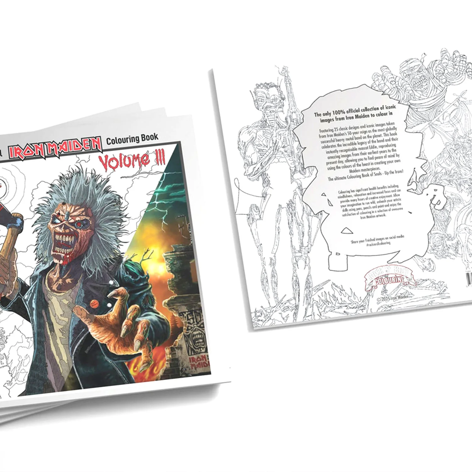 The Official Iron Maiden Colouring Book Volume III Coloring Book - Image 2