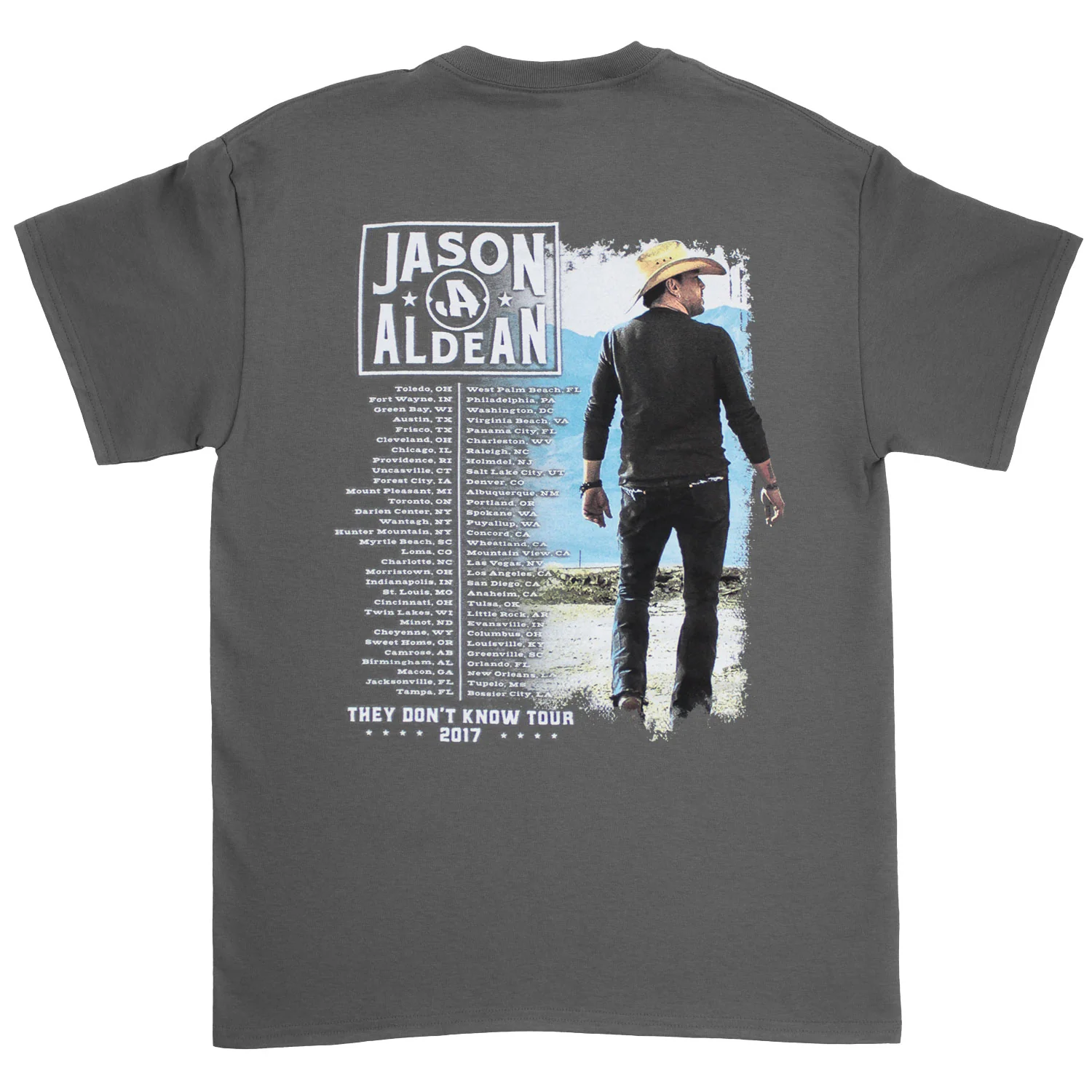 They Don't Know Tour 2017 T-shirt - Image 2