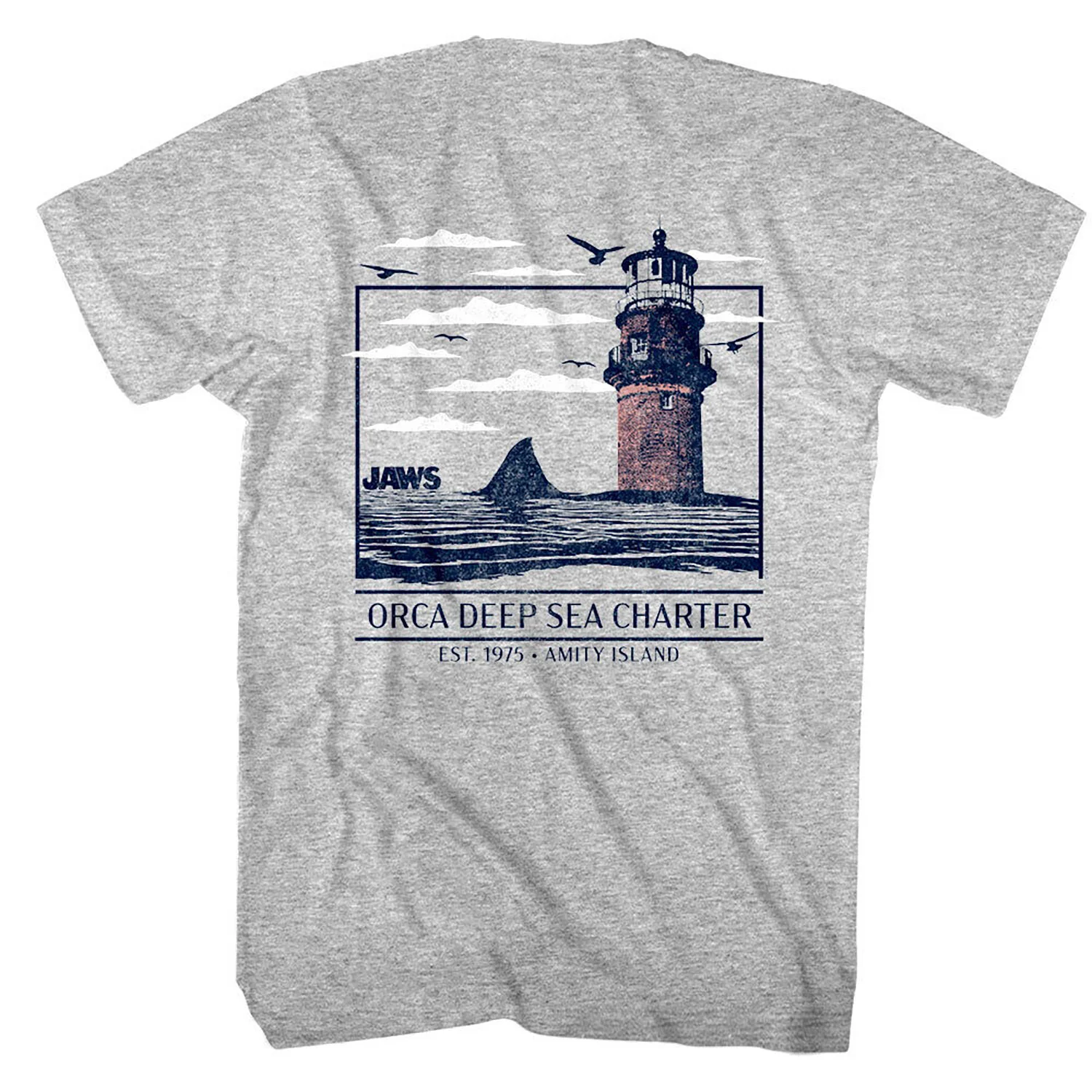 Jaws Orca Deep Sea Charter T-shirt - Image 2