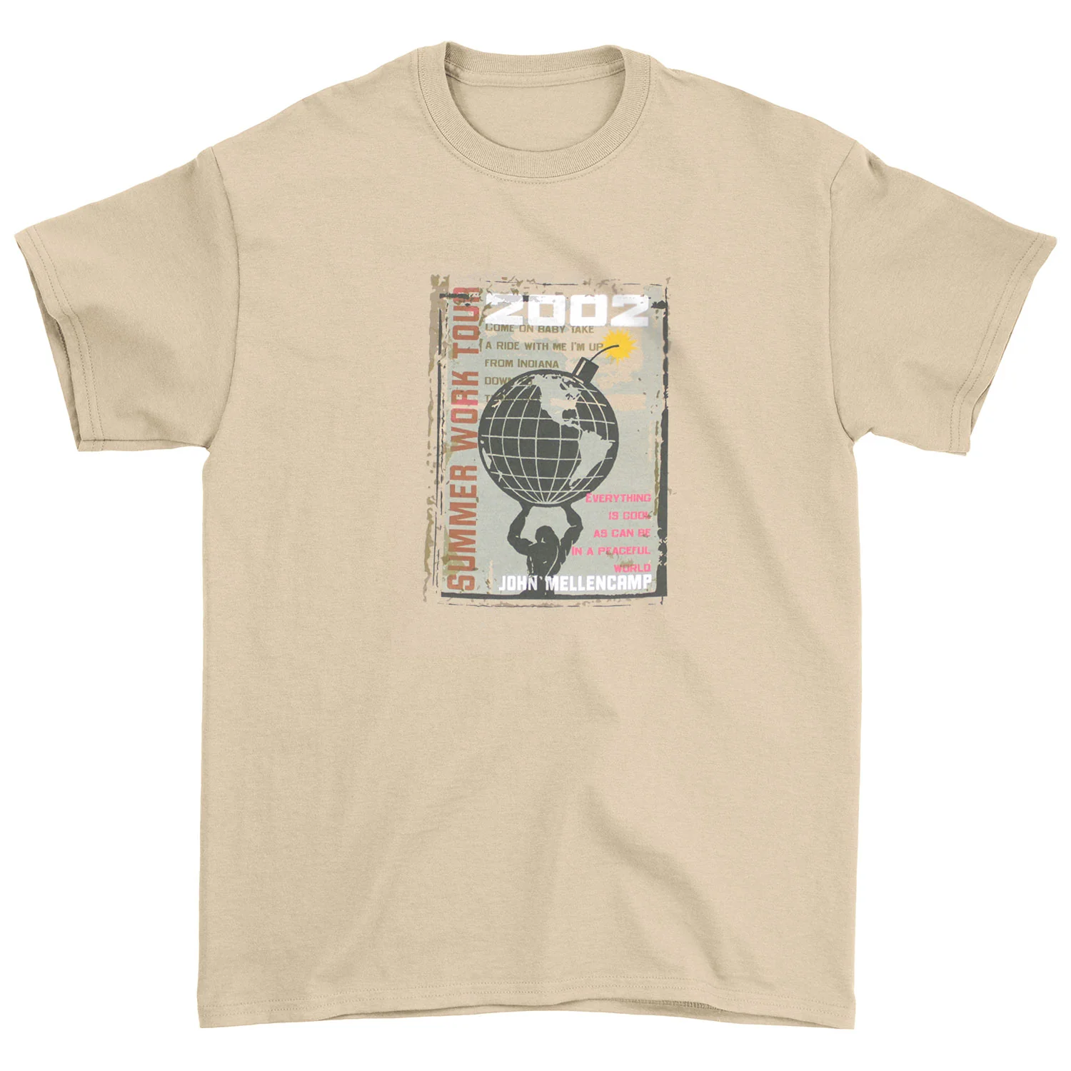 Summer Work Tour 2002 T-shirt