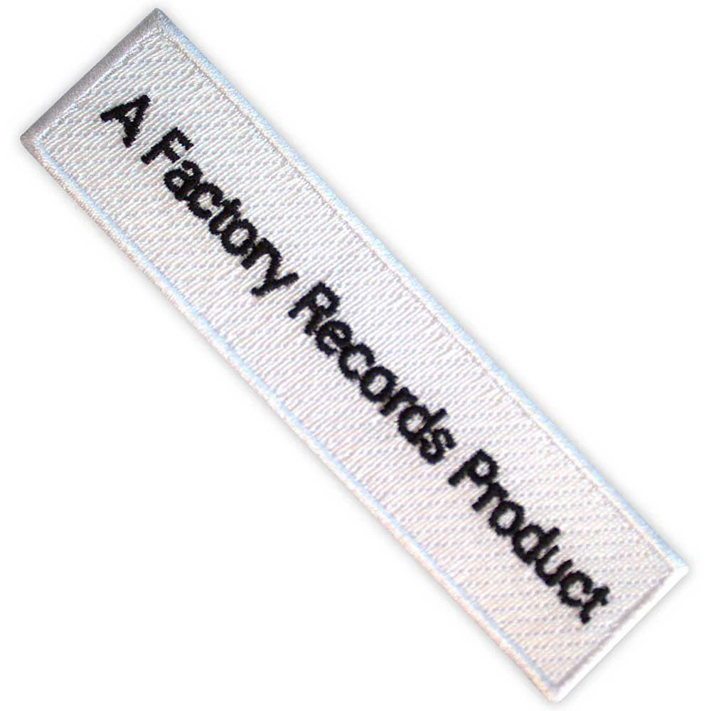 Factory Records Woven Patch
