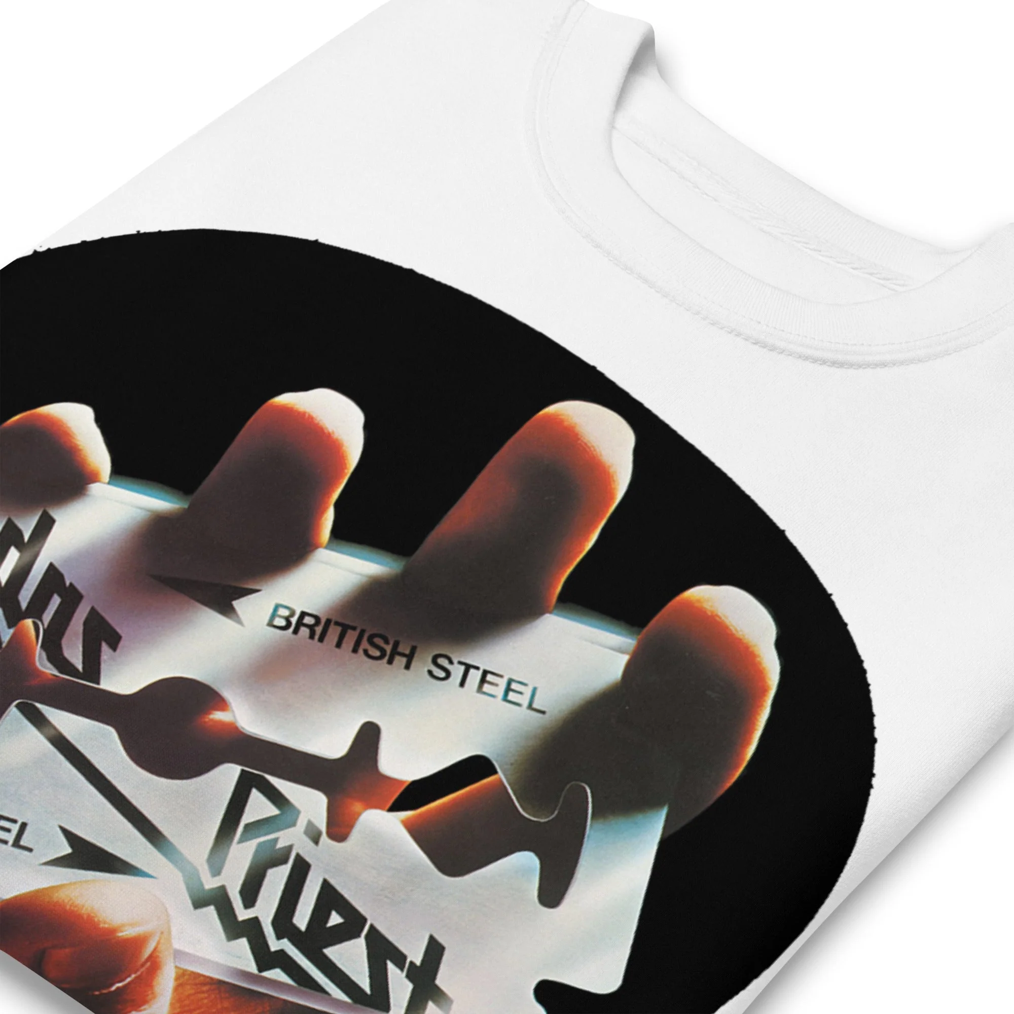 Judas Priest - British Steel Jumbo Print Sweatshirt - Image 2