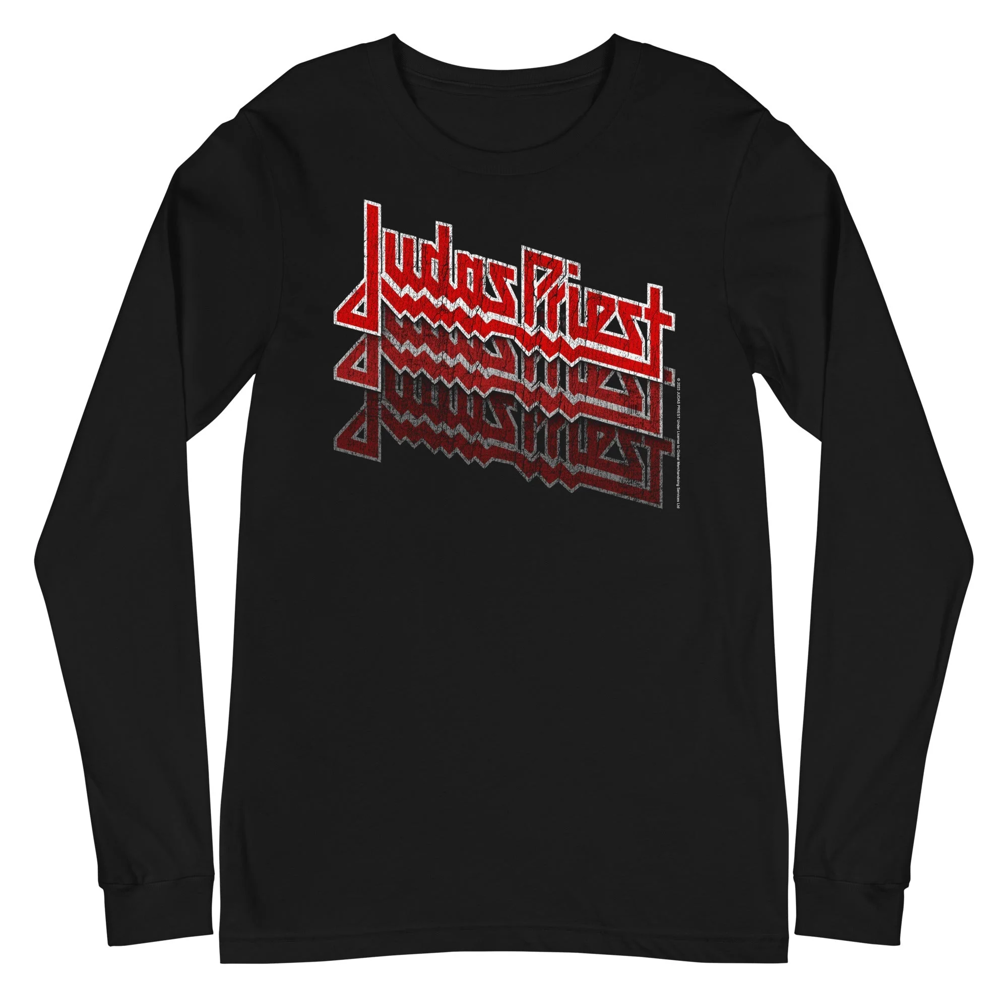 Judas Priest - Triple Vision Logo Long Sleeve T-Shirt