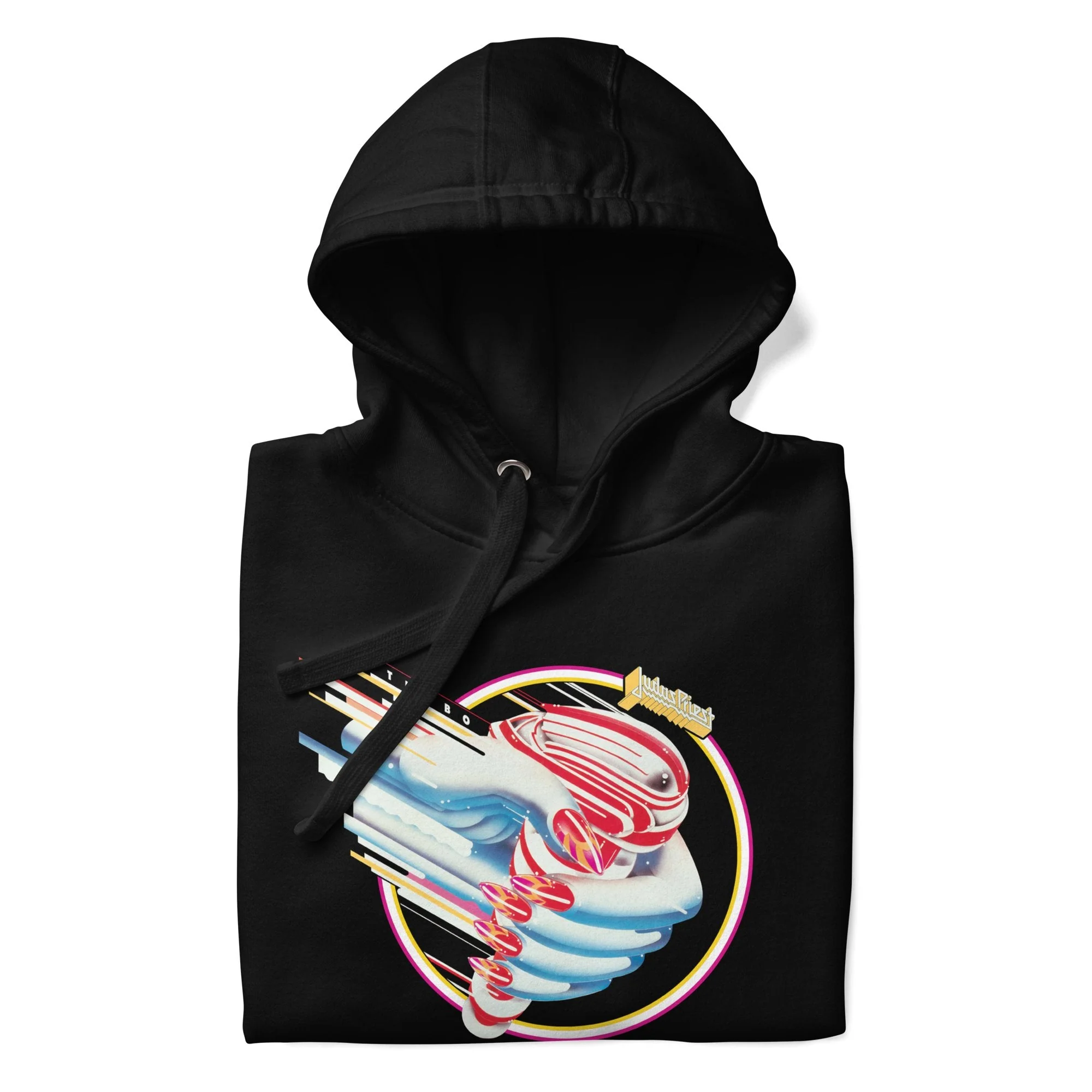 Judas Priest - Turbo Hand Classic Hoodie - Image 2