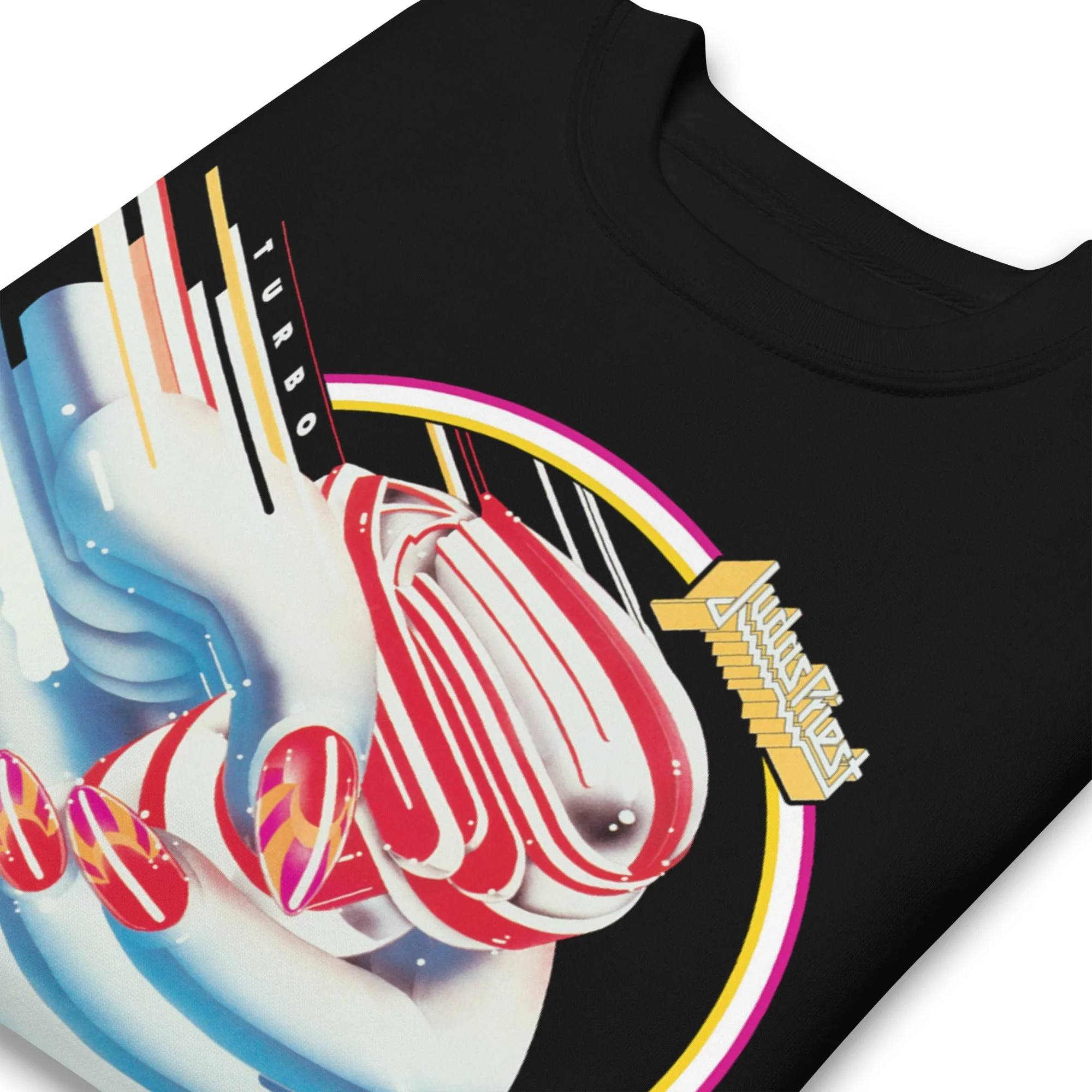 Judas Priest - Turbo Hand Jumbo Print Sweatshirt - Image 2