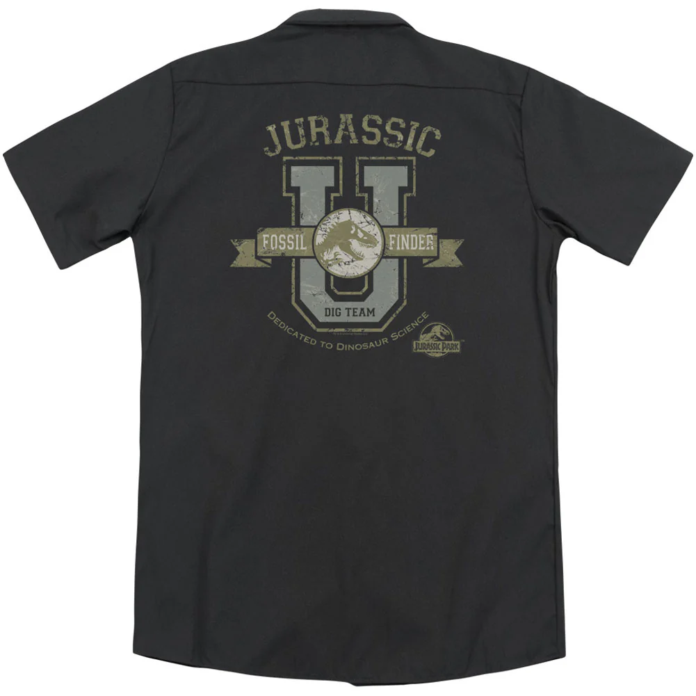 Jurassic U (Back Print) Workshirt - Image 2
