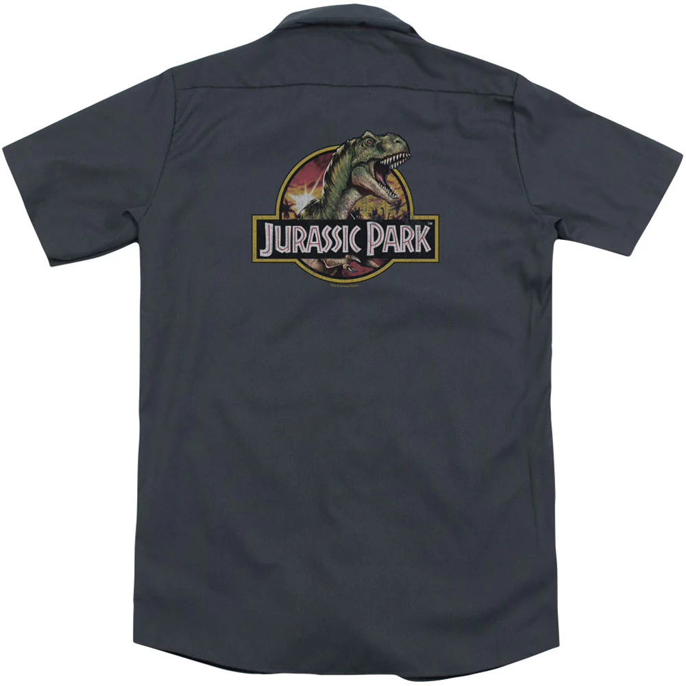 Retro Rex (Back Print) Workshirt - Image 2