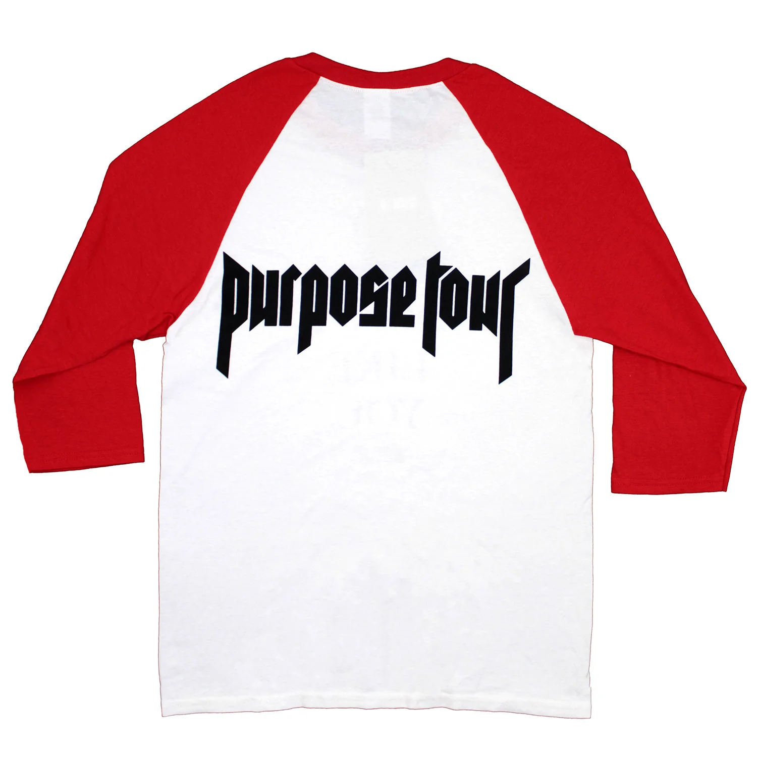 My Mama Don't Like You Purpose Tour Raglan Baseball Jersey - Image 2
