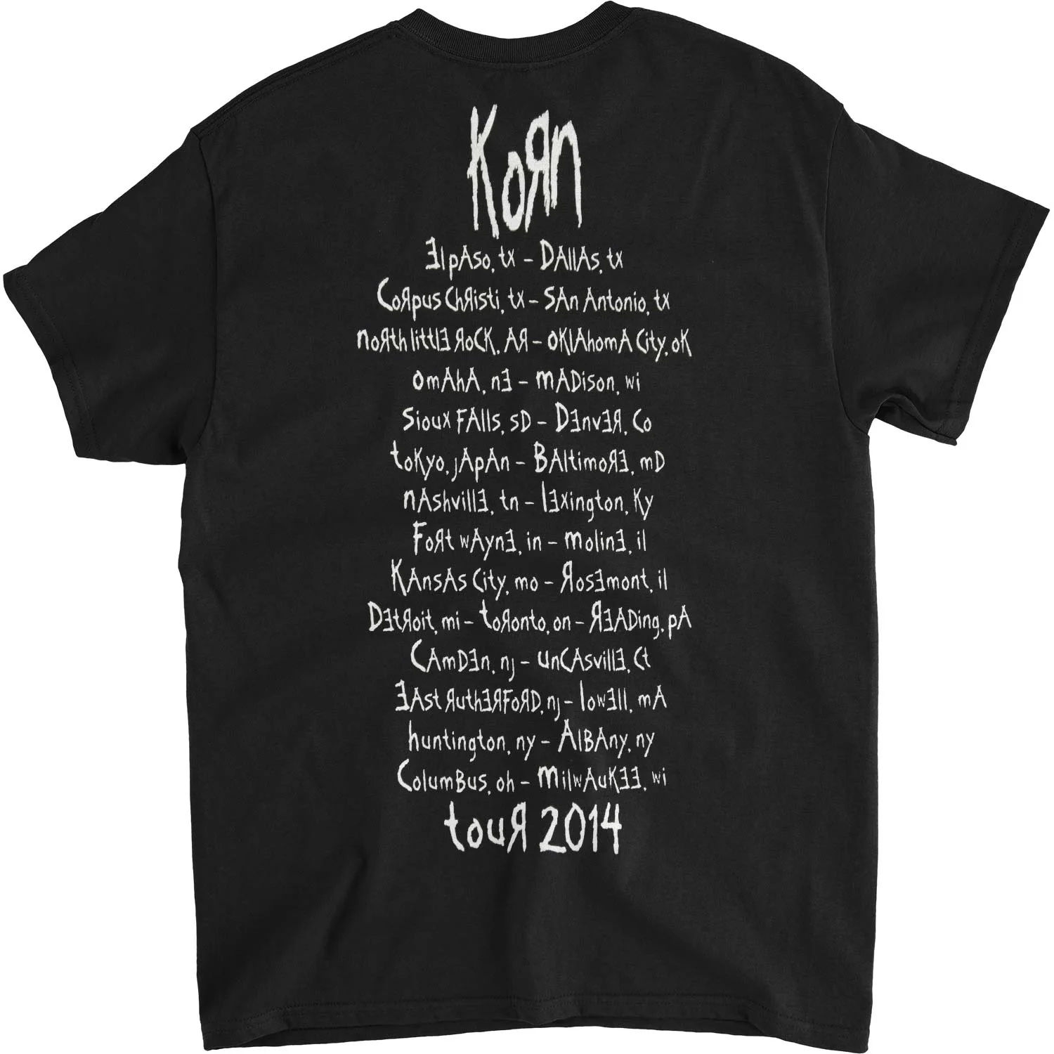 Old School 2014 Tour T-shirt - Image 2