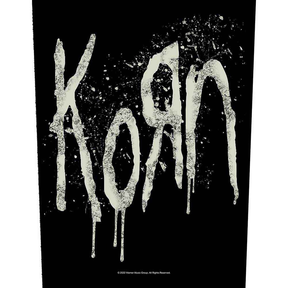 Splatter Logo Back Patch