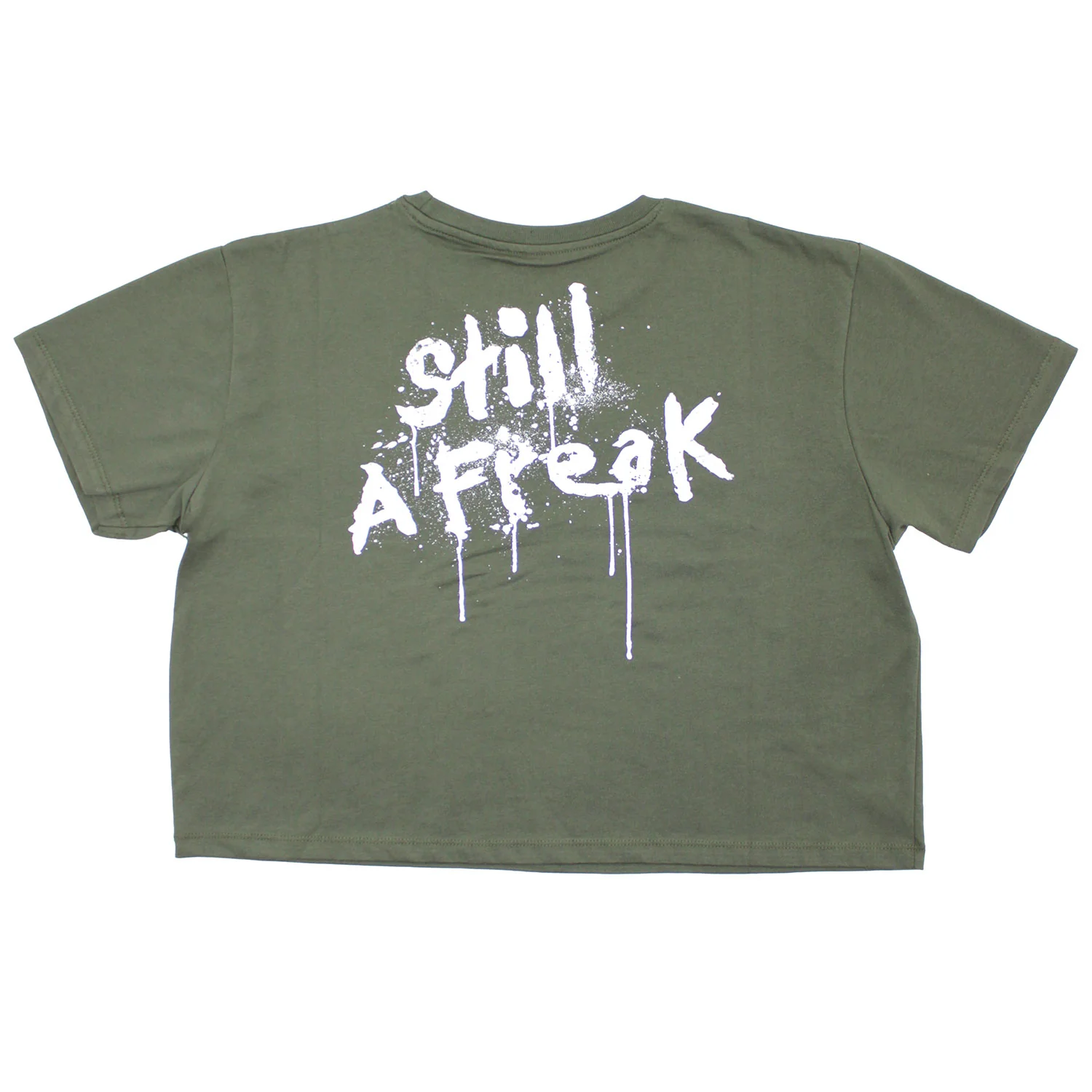 Still A Freak Ladies Crop Top Ladies Crop Top Junior Top - Image 2