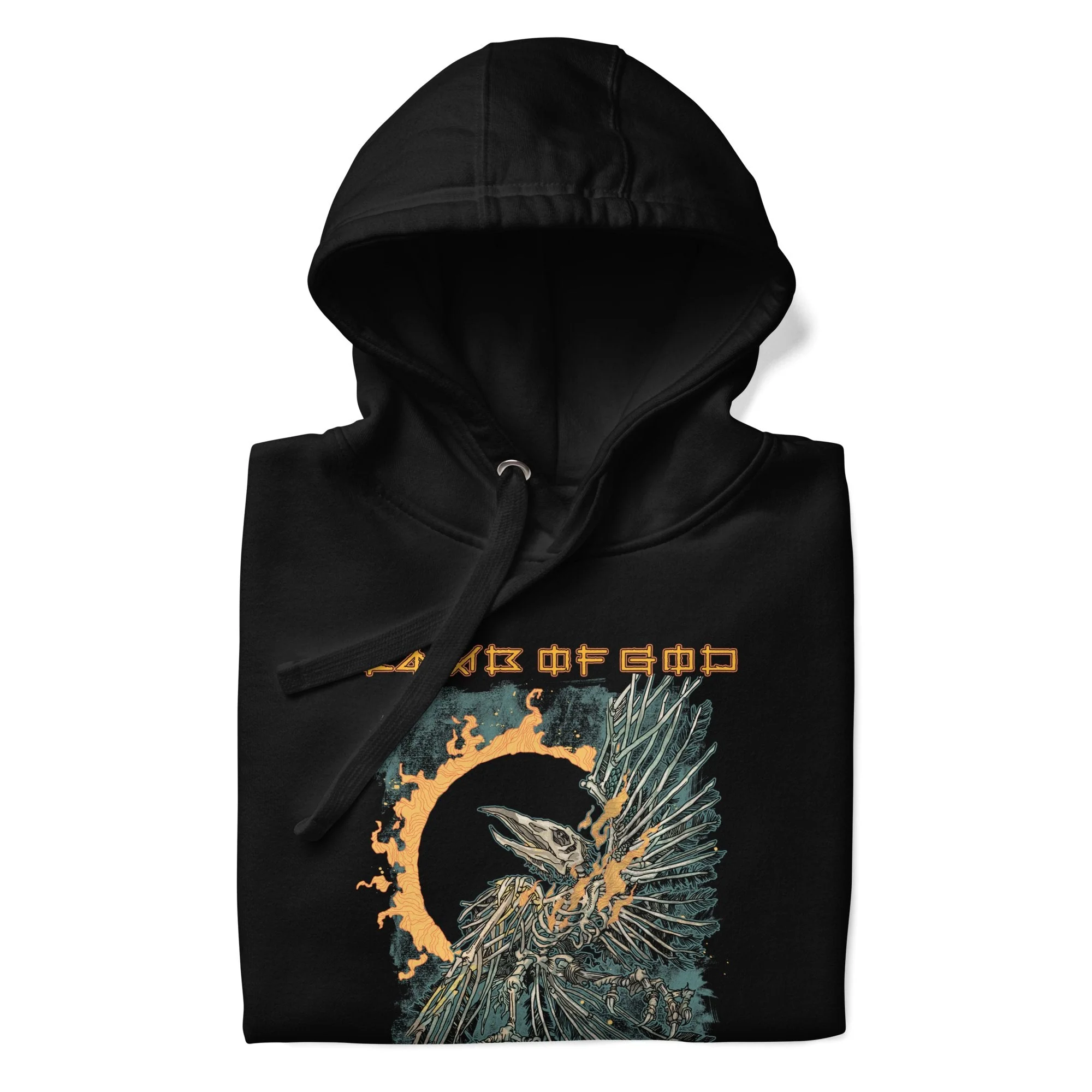 Lamb of God - Omens Album Cover Classic Hoodie - Image 2