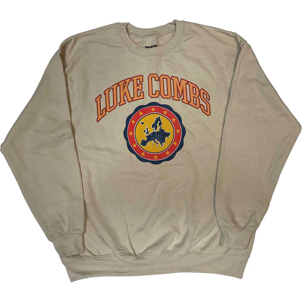Tour '23 Europe Map Sweatshirt