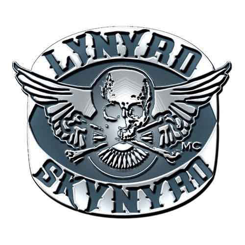 Biker Patch Pewter Pin Badge