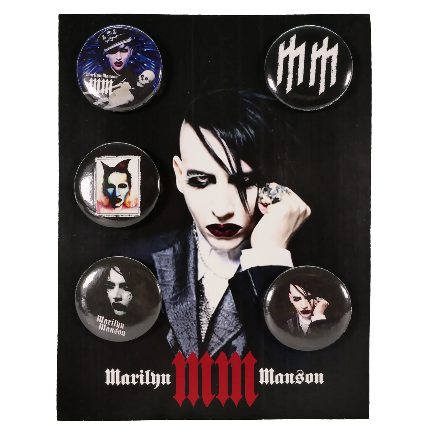 5 Piece Button Set Collector Items