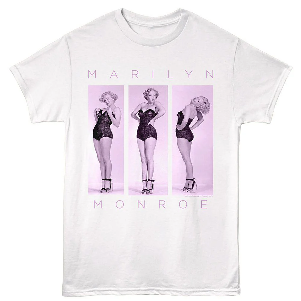 Marilyn Monroe 3 Pose T-shirt