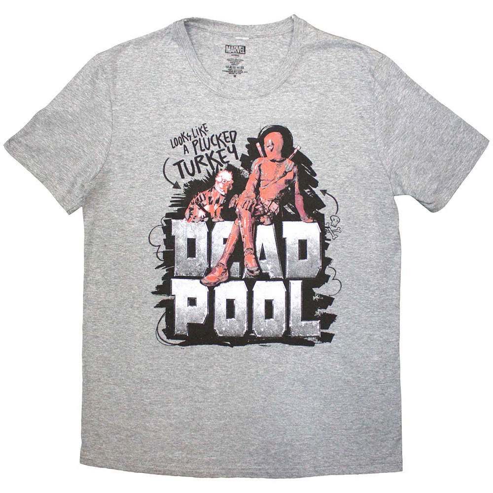 Deadpool Plucked Turkey T-shirt