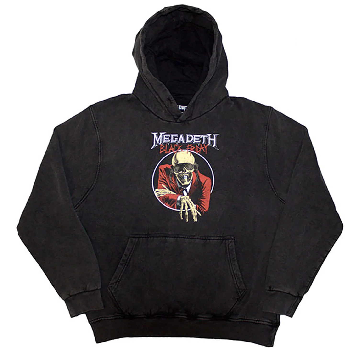 Black Friday Stone Wash Hooded Sweatshirt