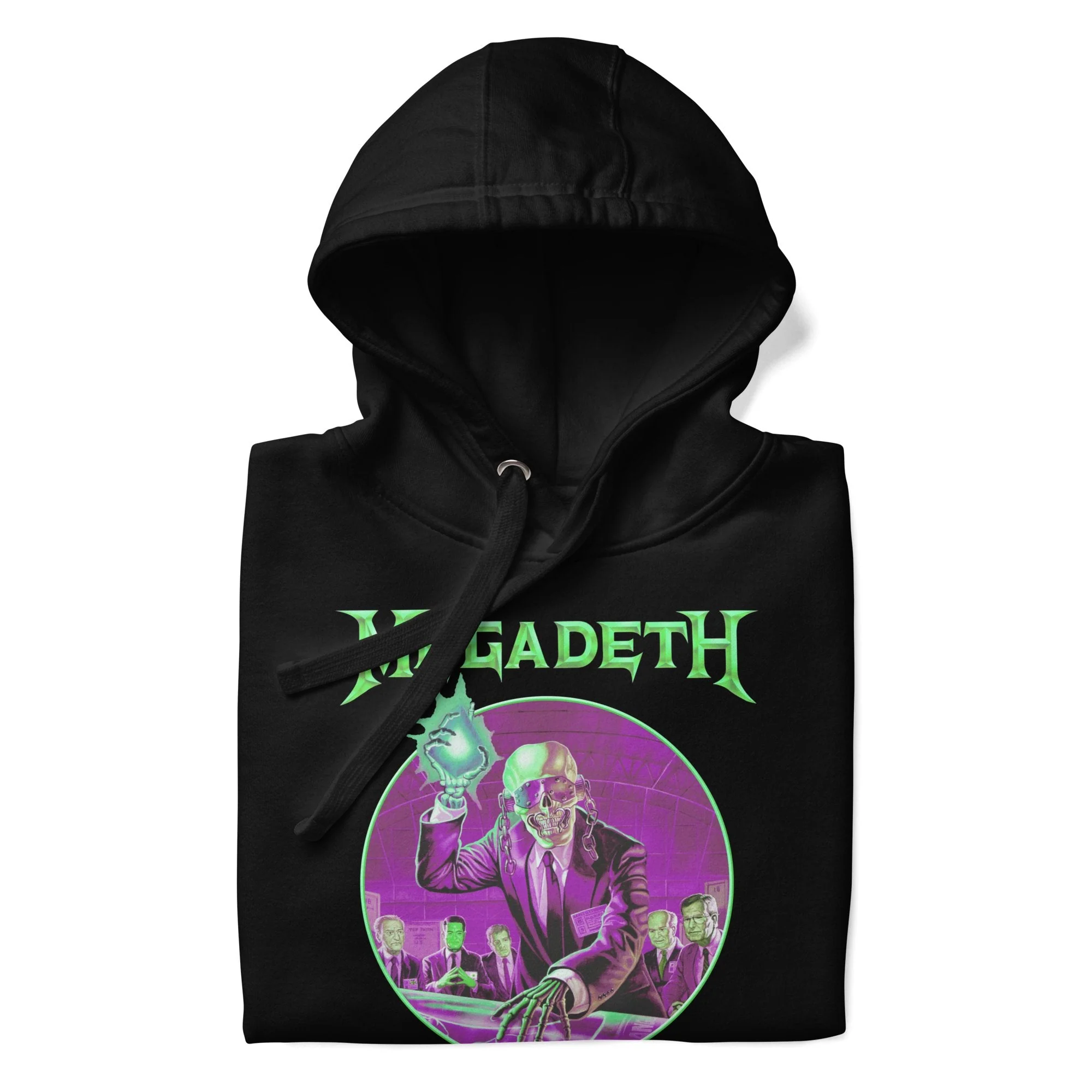 Megadeth - Green Rust Classic Hoodie - Image 2