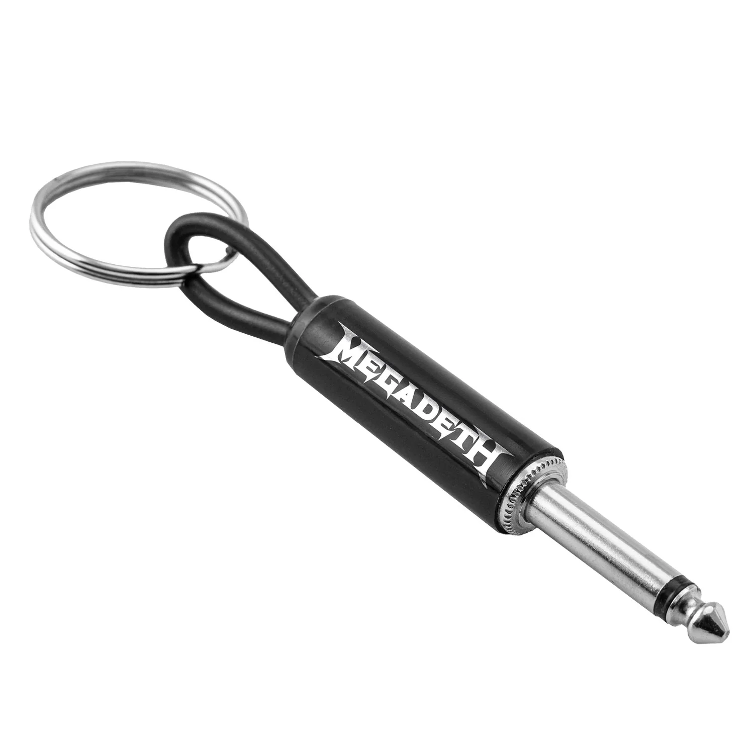 Logo Guitar Plug Plastic Key Chain