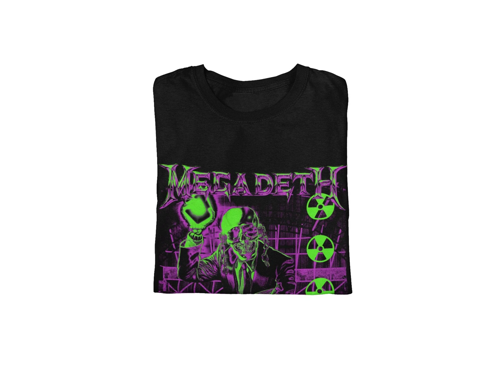 Megadeth - Neon Rust T-Shirt - Image 2