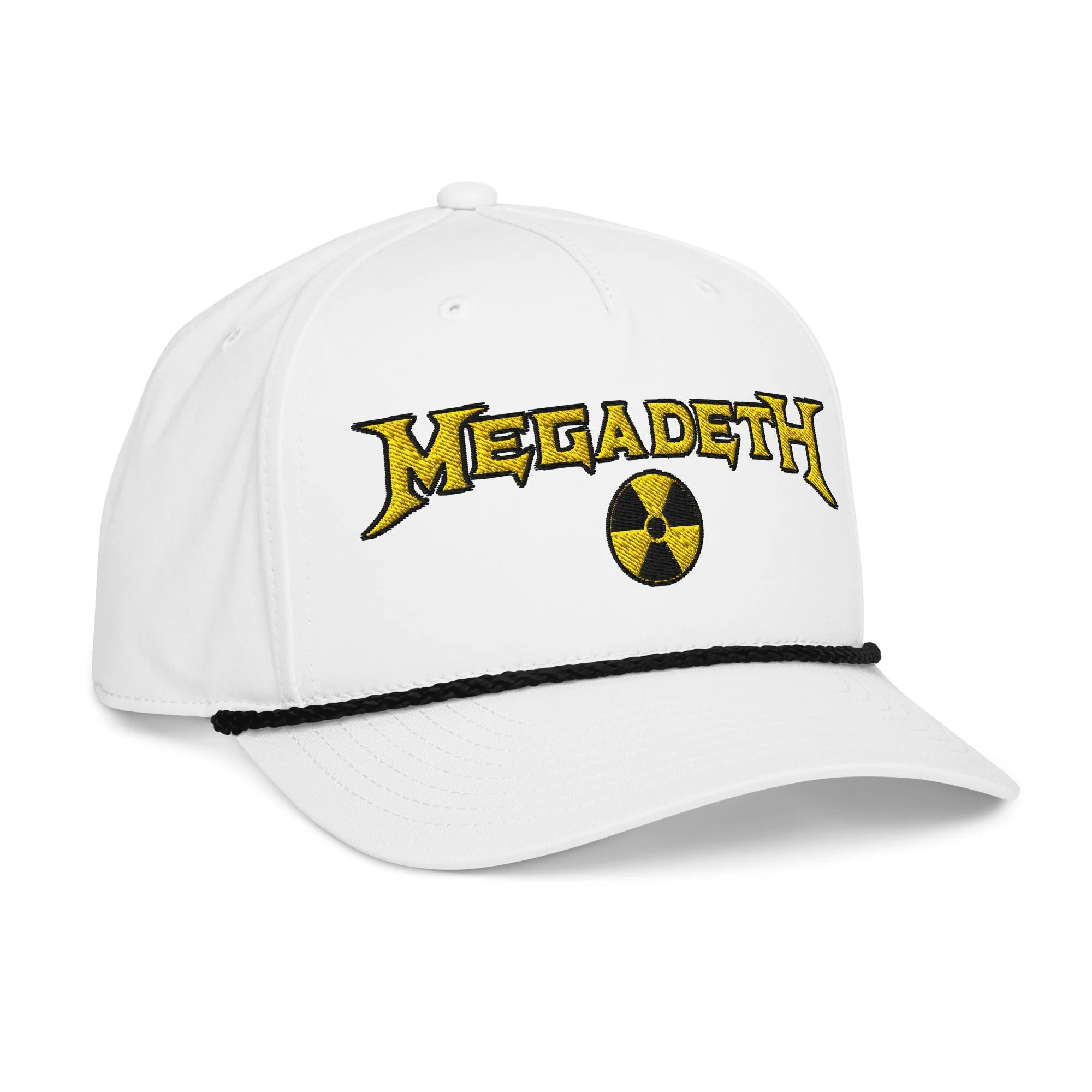 Megadeth - Roped Snapback HD Embroidered Hat - Image 6