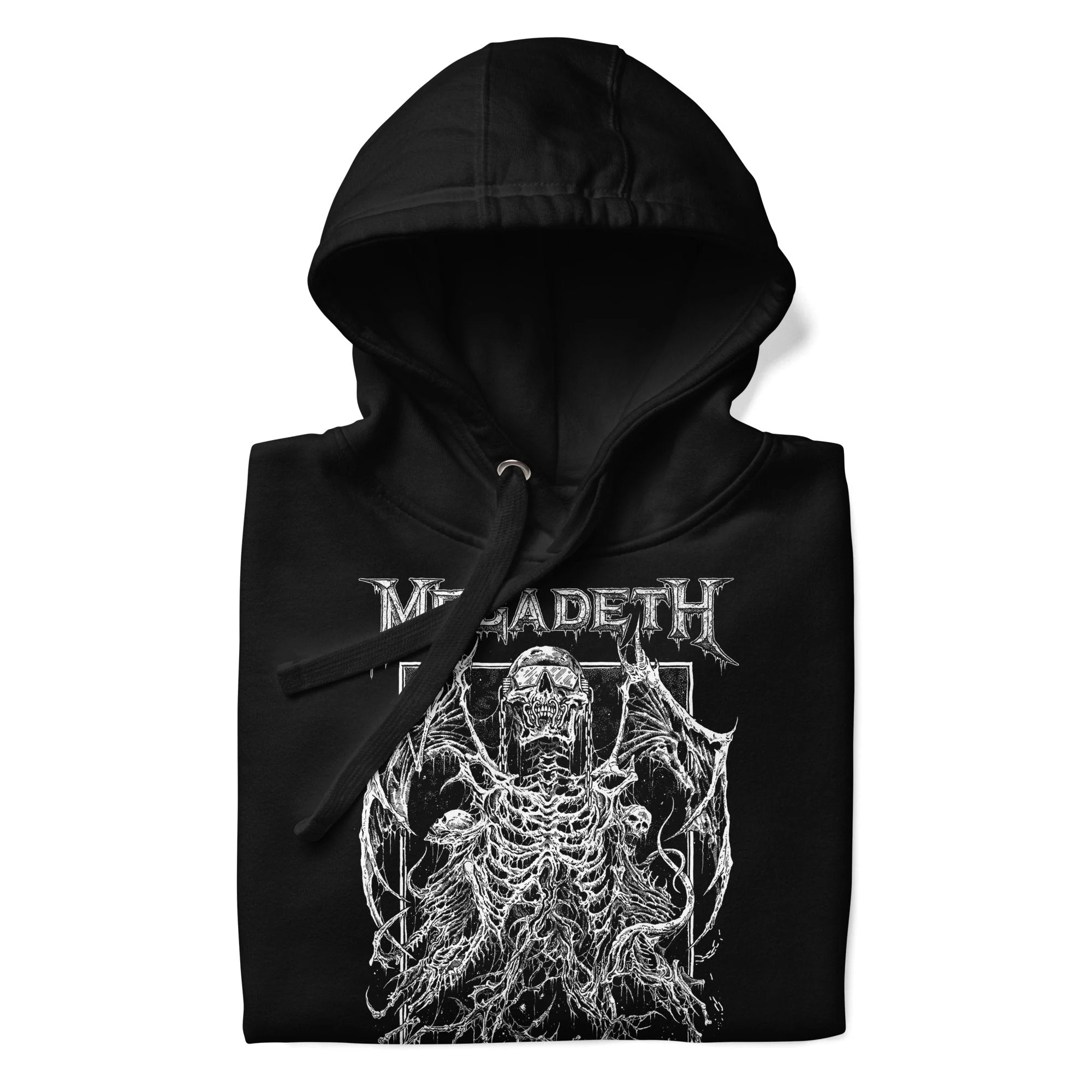 Megadeth - Skeleton Wings Classic Hoodie - Image 2