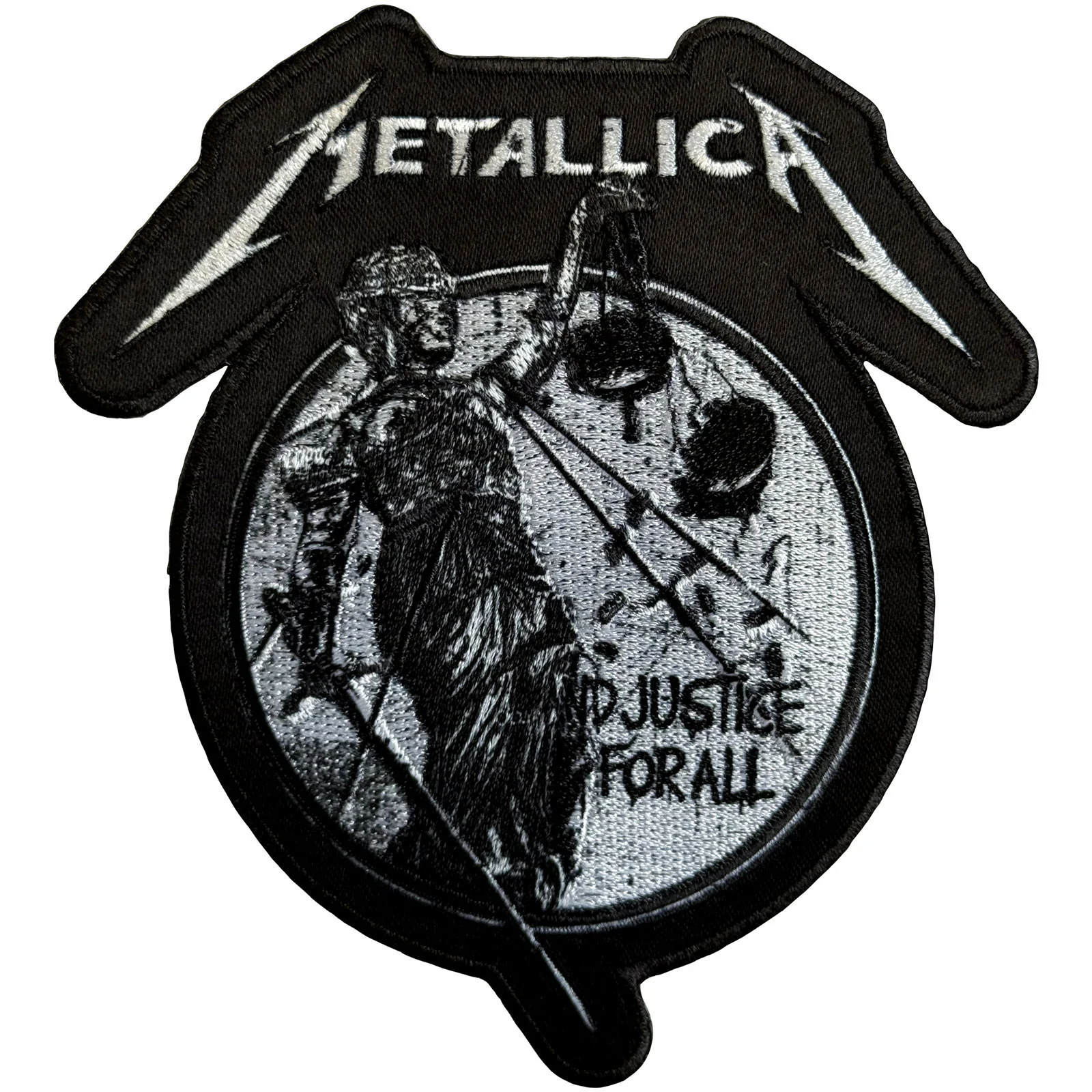 Justice Mono Woven Patch