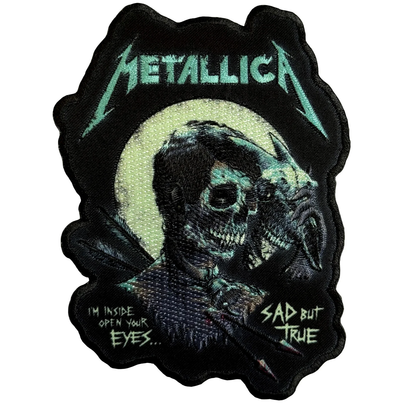 Sad But True Woven Patch